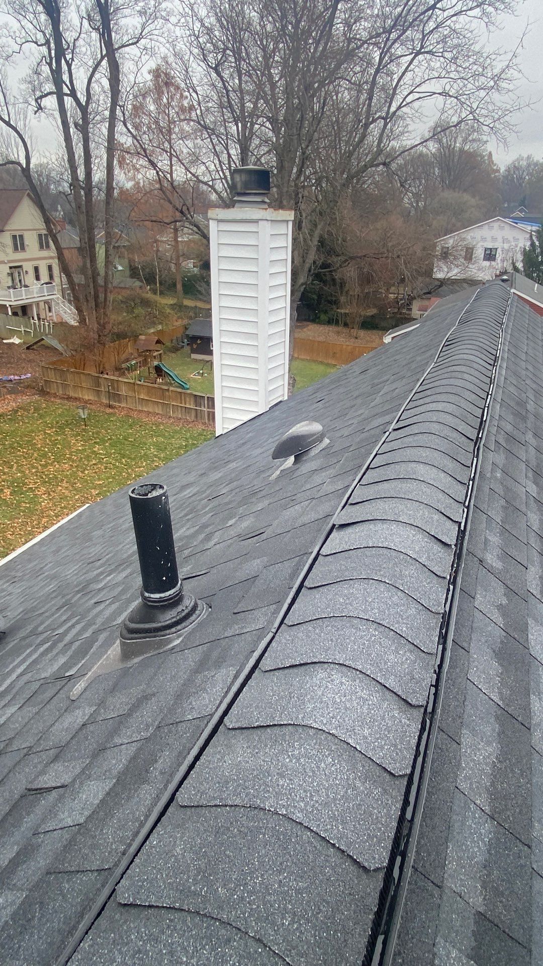 Falls Church: Residential Roof Replacement with CertainTeed Landmark Pro in Max Def Charcoal Black by RM Banning, Inc.