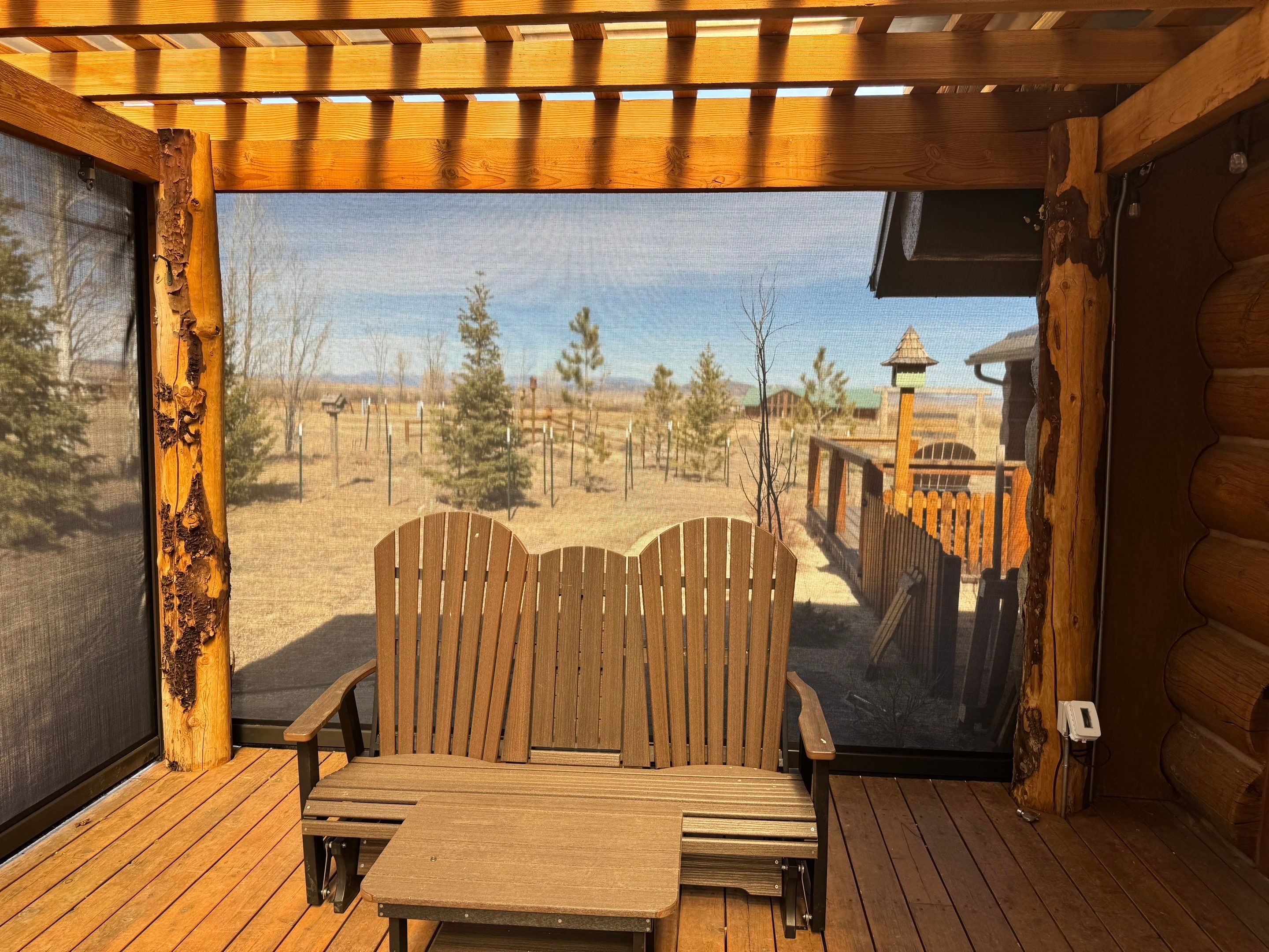 Motorized Screens using Progressive MagnaTrack Screens by Outdoor Solutions Colorado