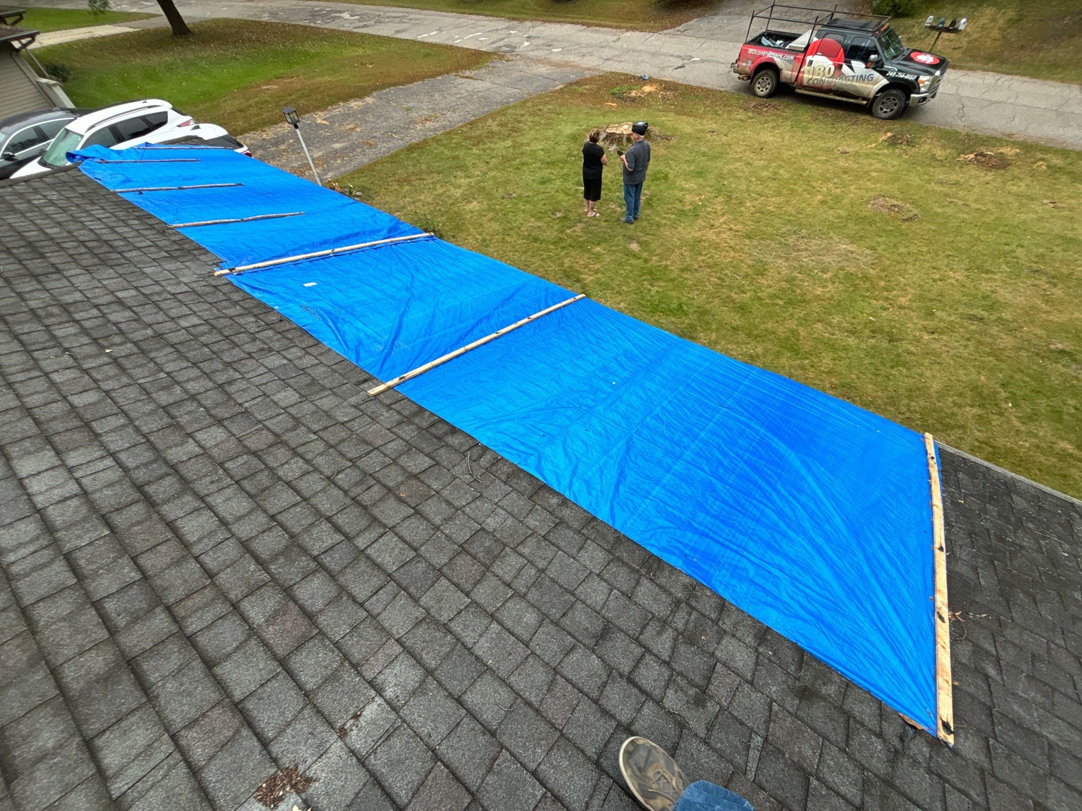 Roof Replacement using CertainTeed Landmark by 180 Contractors