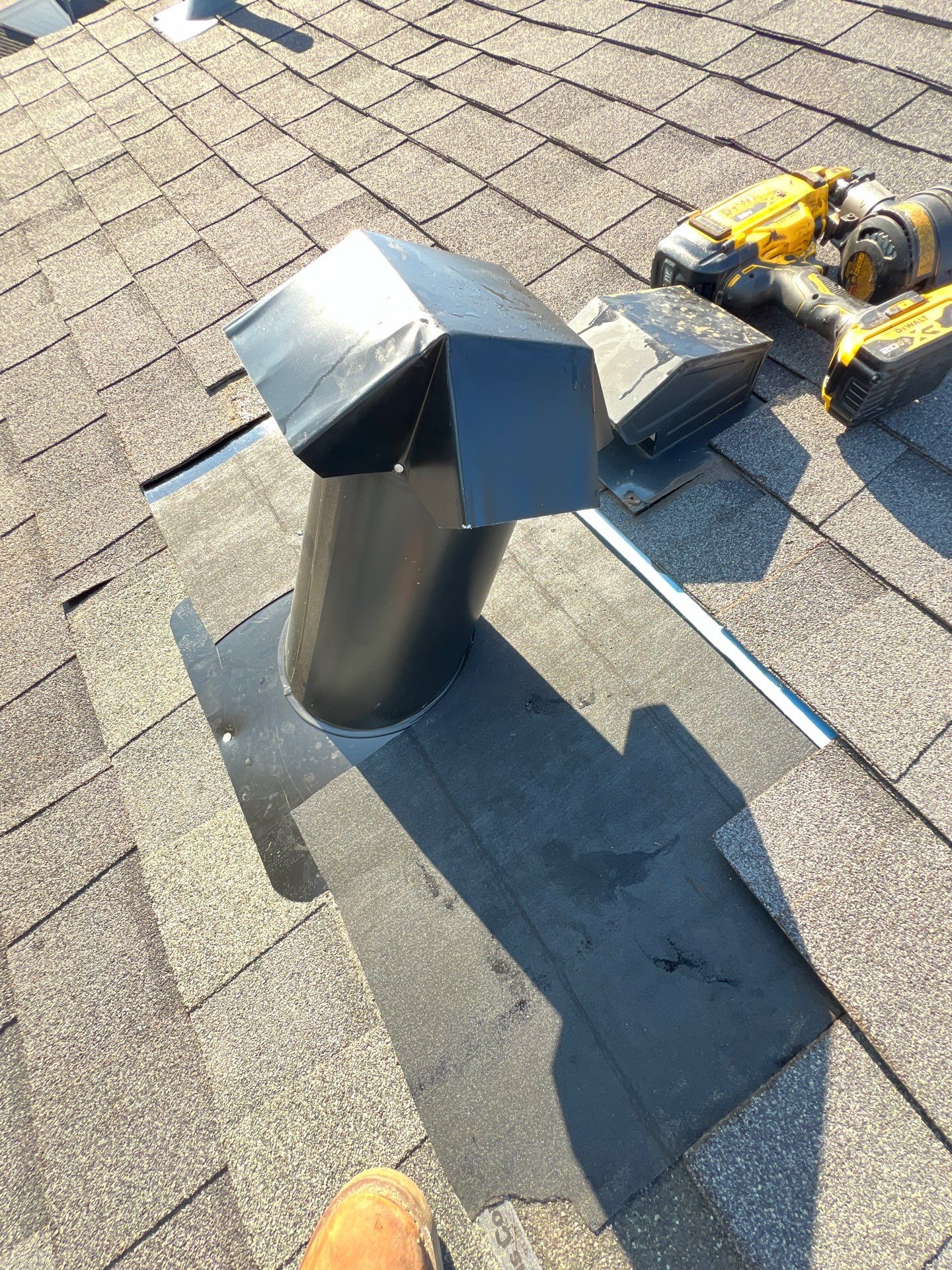 Hail Damage using Owen's Corning Duration (Lifetime) Shingles by Roof Repair Services LLC