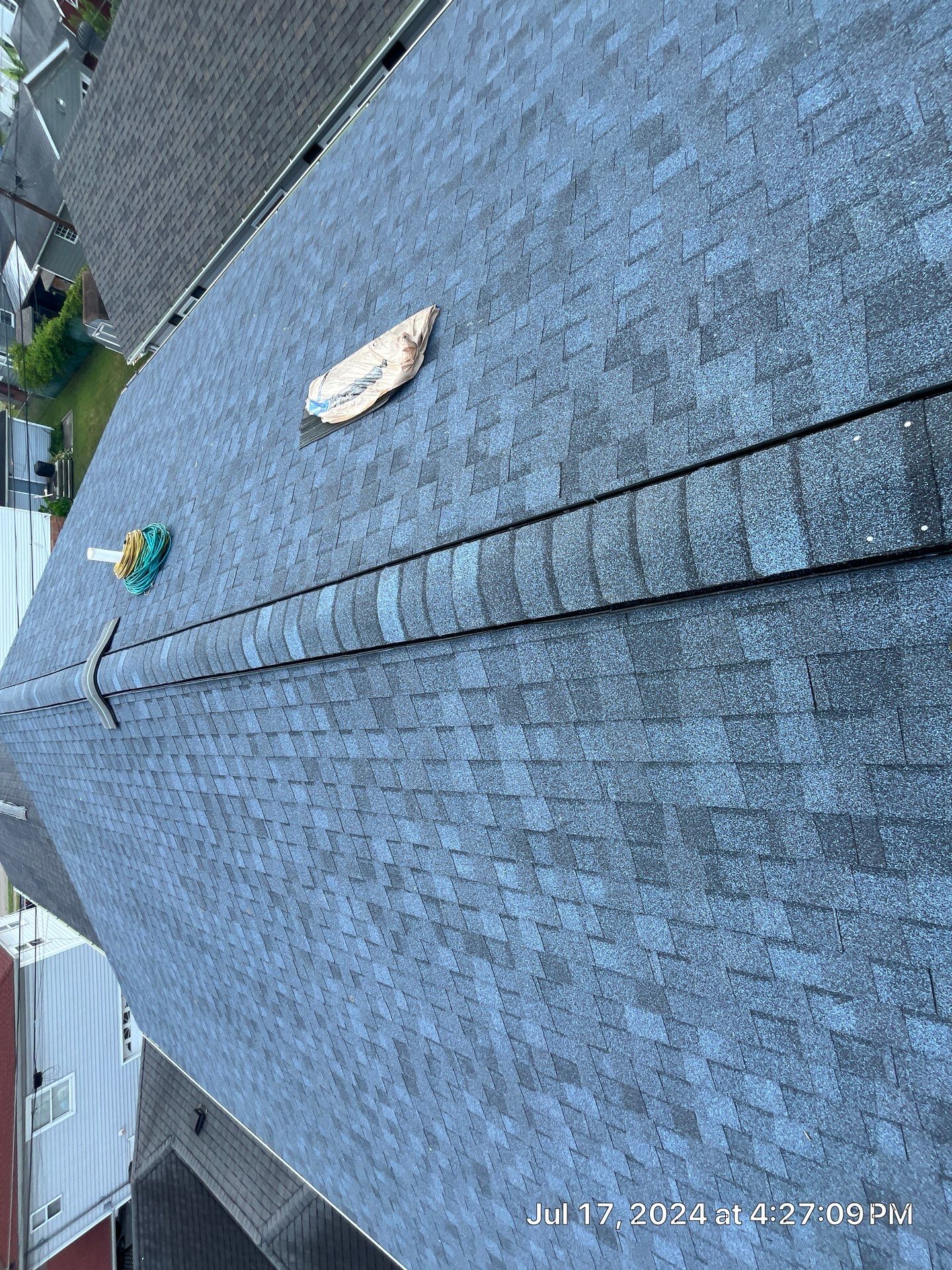 Residential Roofing Installation using Certainteed Landmark Pro Shingles by Fahey Roofing + Contracting