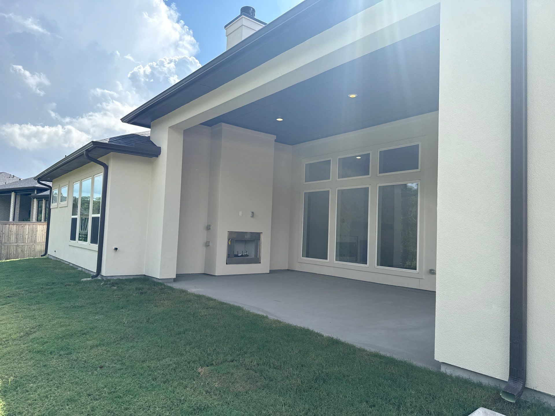 Audubon Elegance: Magnolia Foam & Stucco Showcase. by Apex Conventional Stucco Llc
