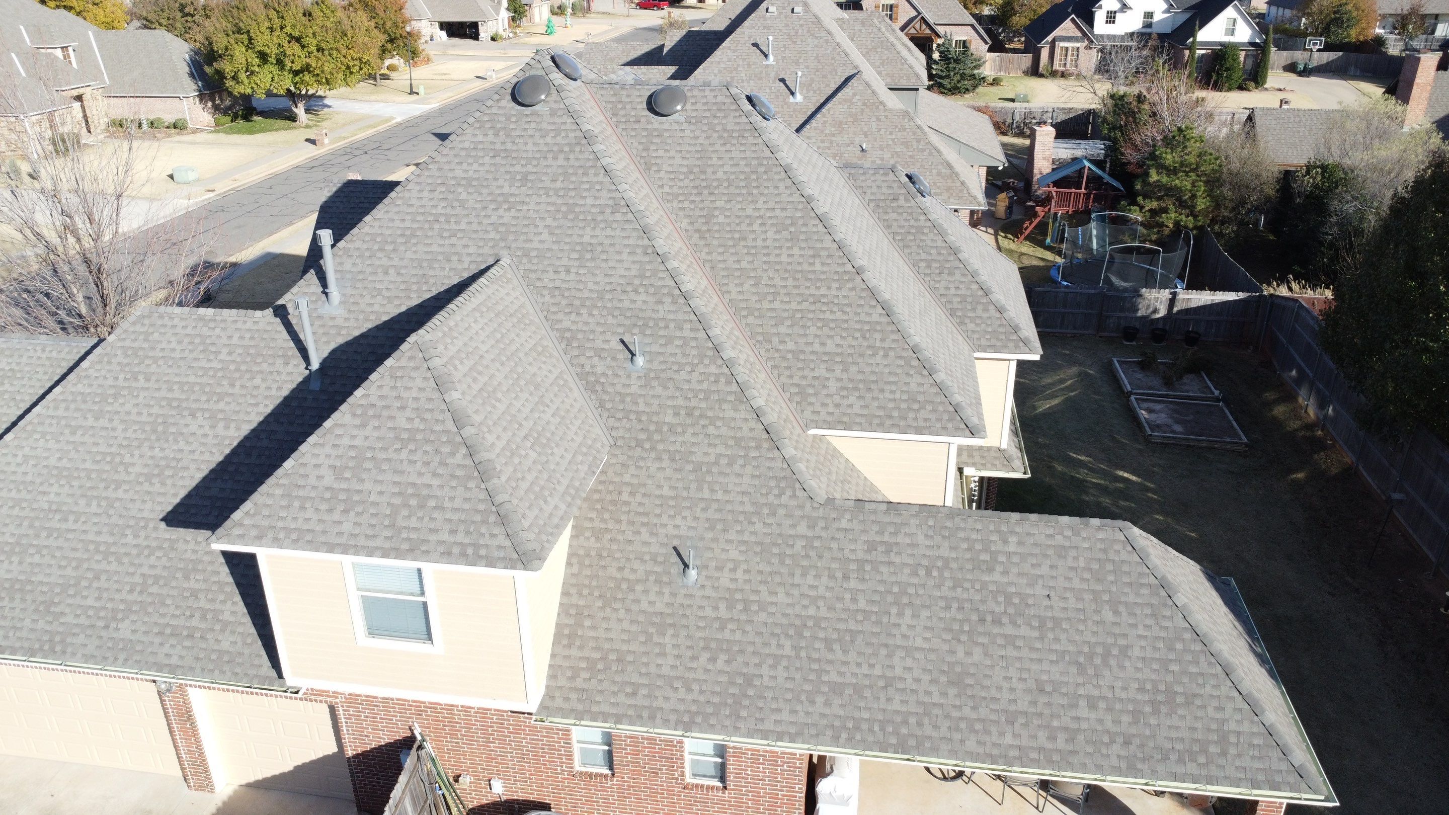 roof replacement in Edmond by McCann's Roofing and Construction