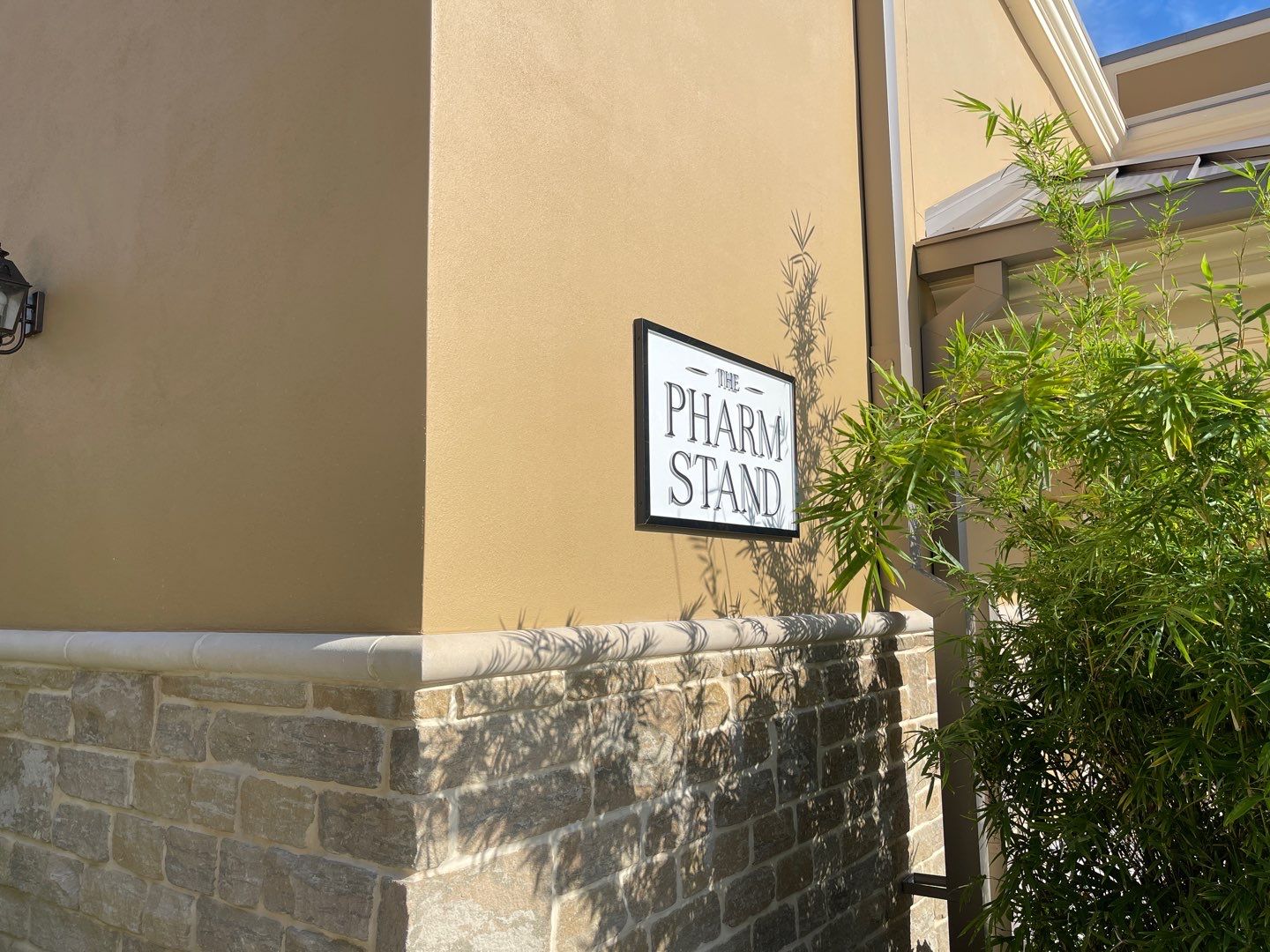 Routed Signs for Pharm Stand by SignCrafters