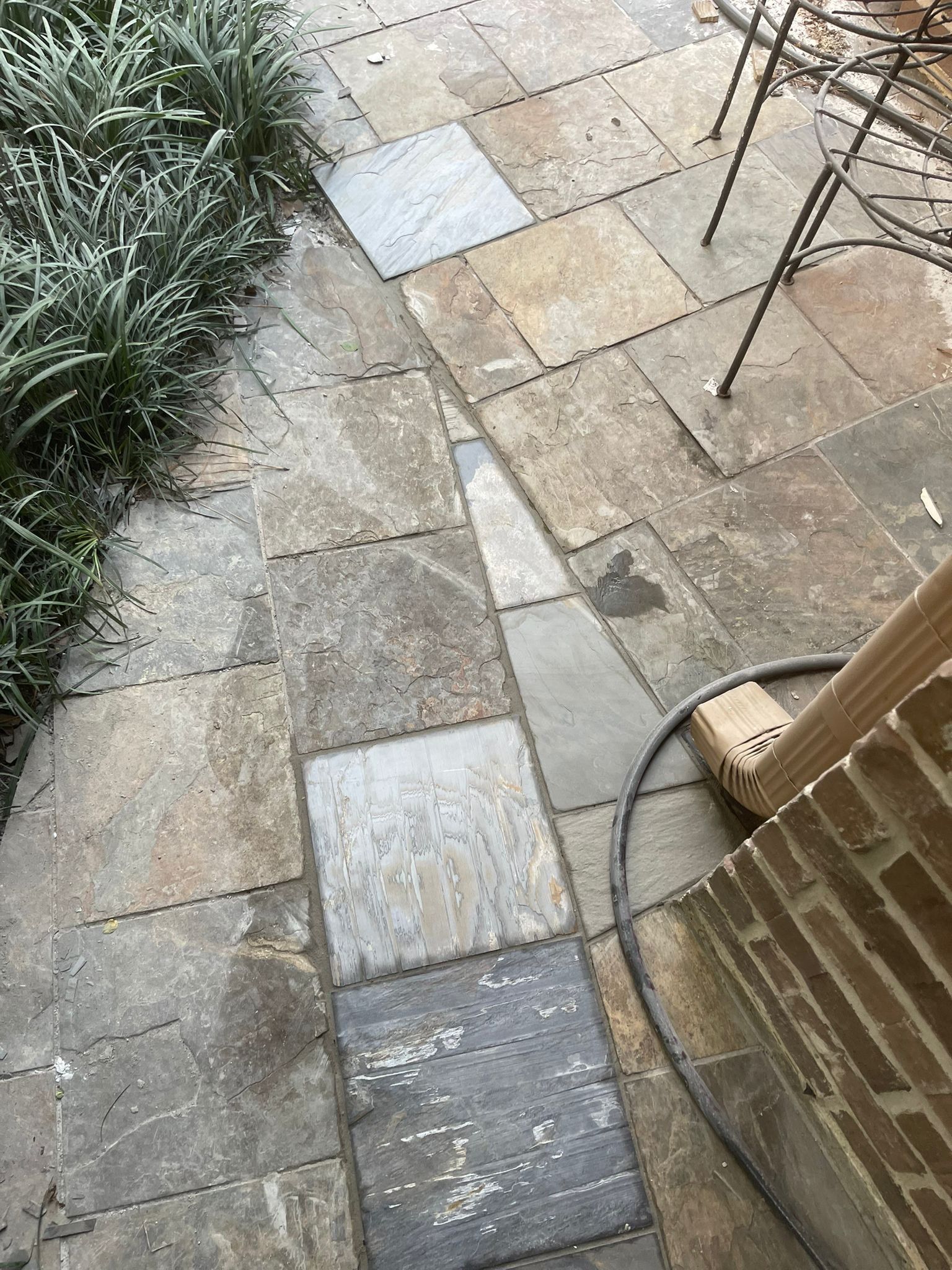 🌿 Project Spotlight: Patio Stone Repair for Linda Pradier by Texas Urban Elements