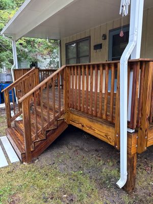 Deck using Wood Sealant