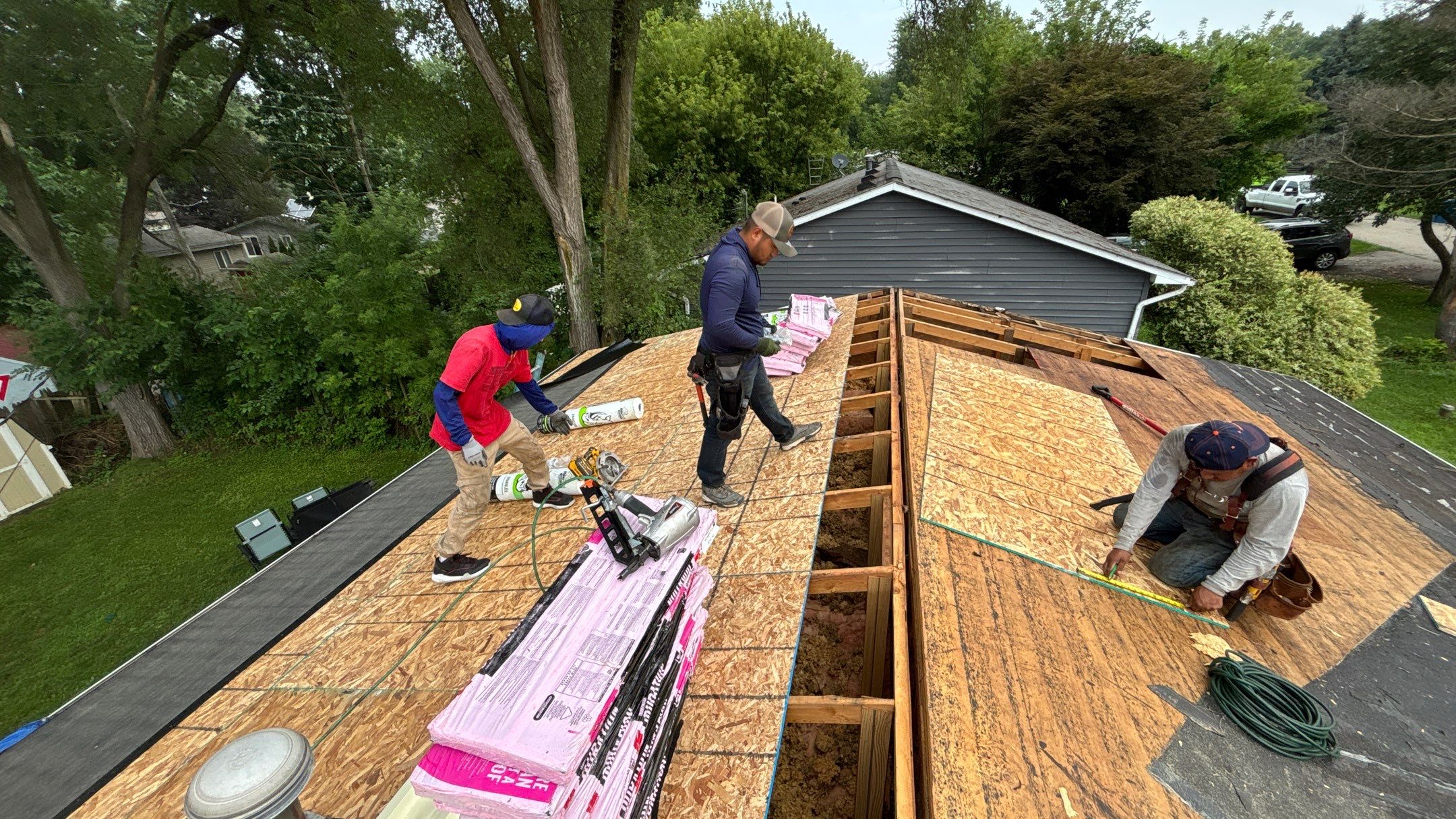 Roof Replacement using Owens Corning Slatestone Gray by 180 Contractors