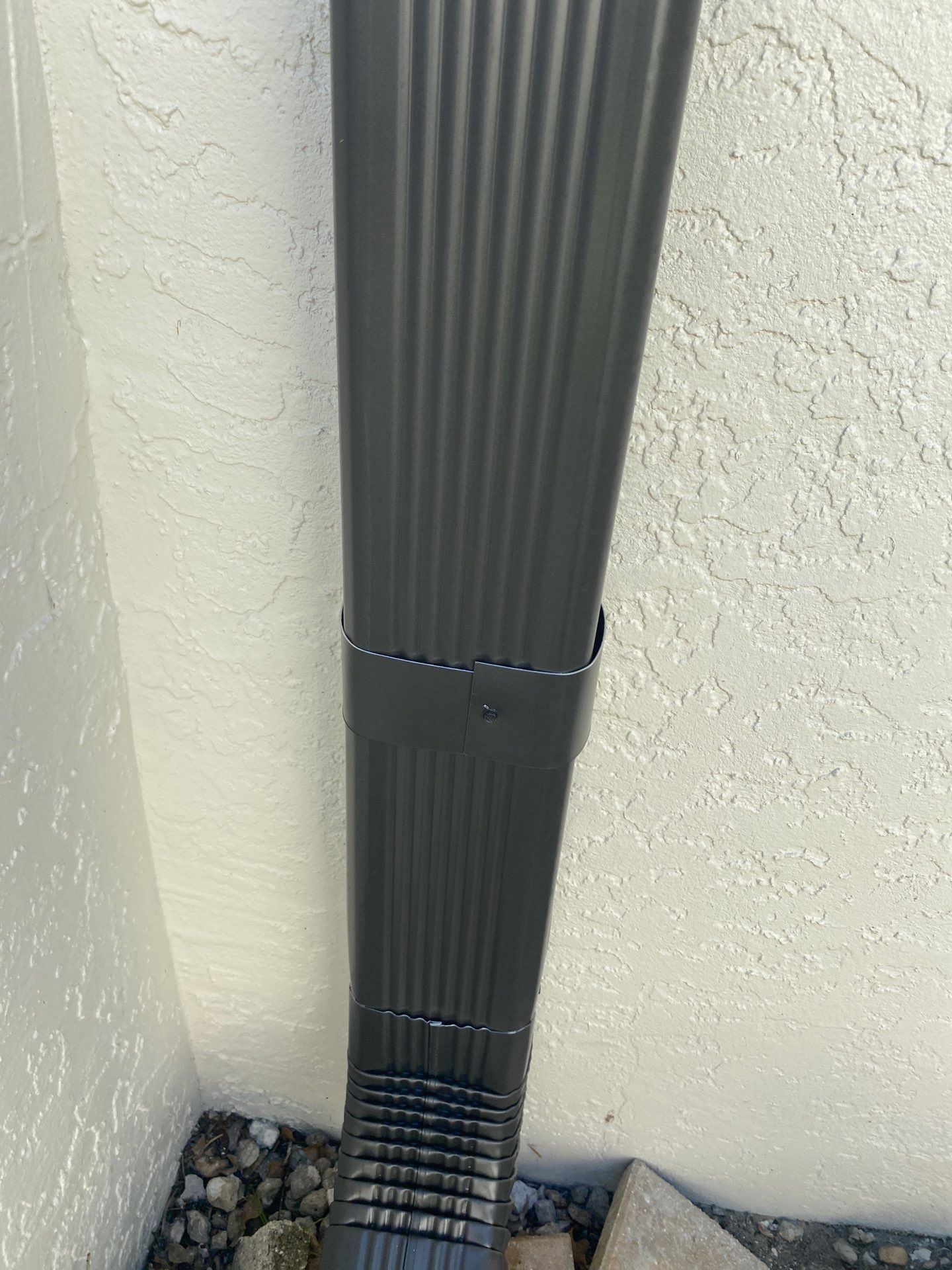 Black Seamless Gutters for Modern Homes in Punta Gorda by Gutter Professors