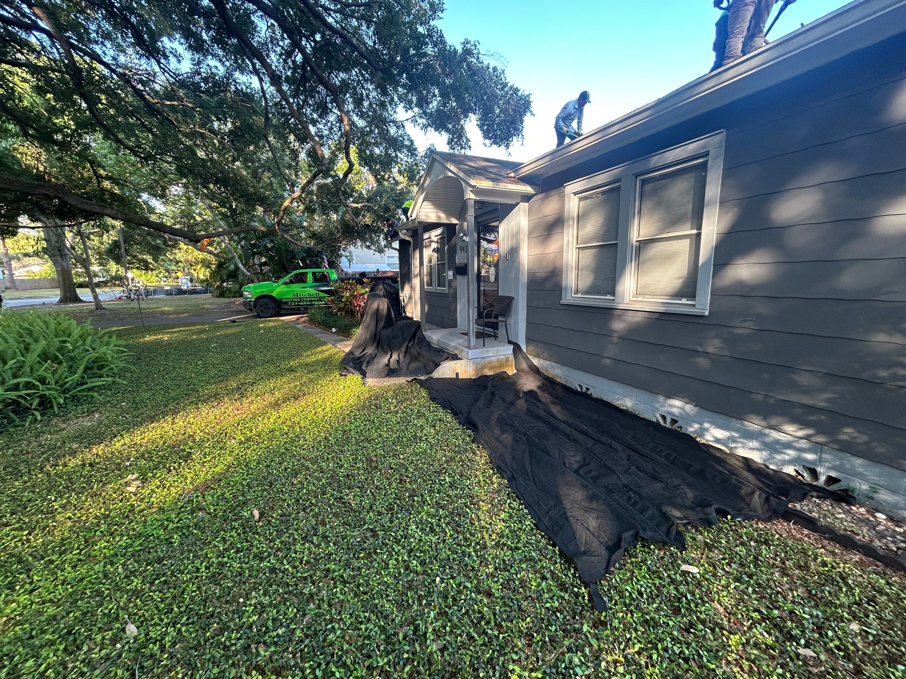 Project in St. Petersburg 33703 by Mitchell Roofing Company LLC 