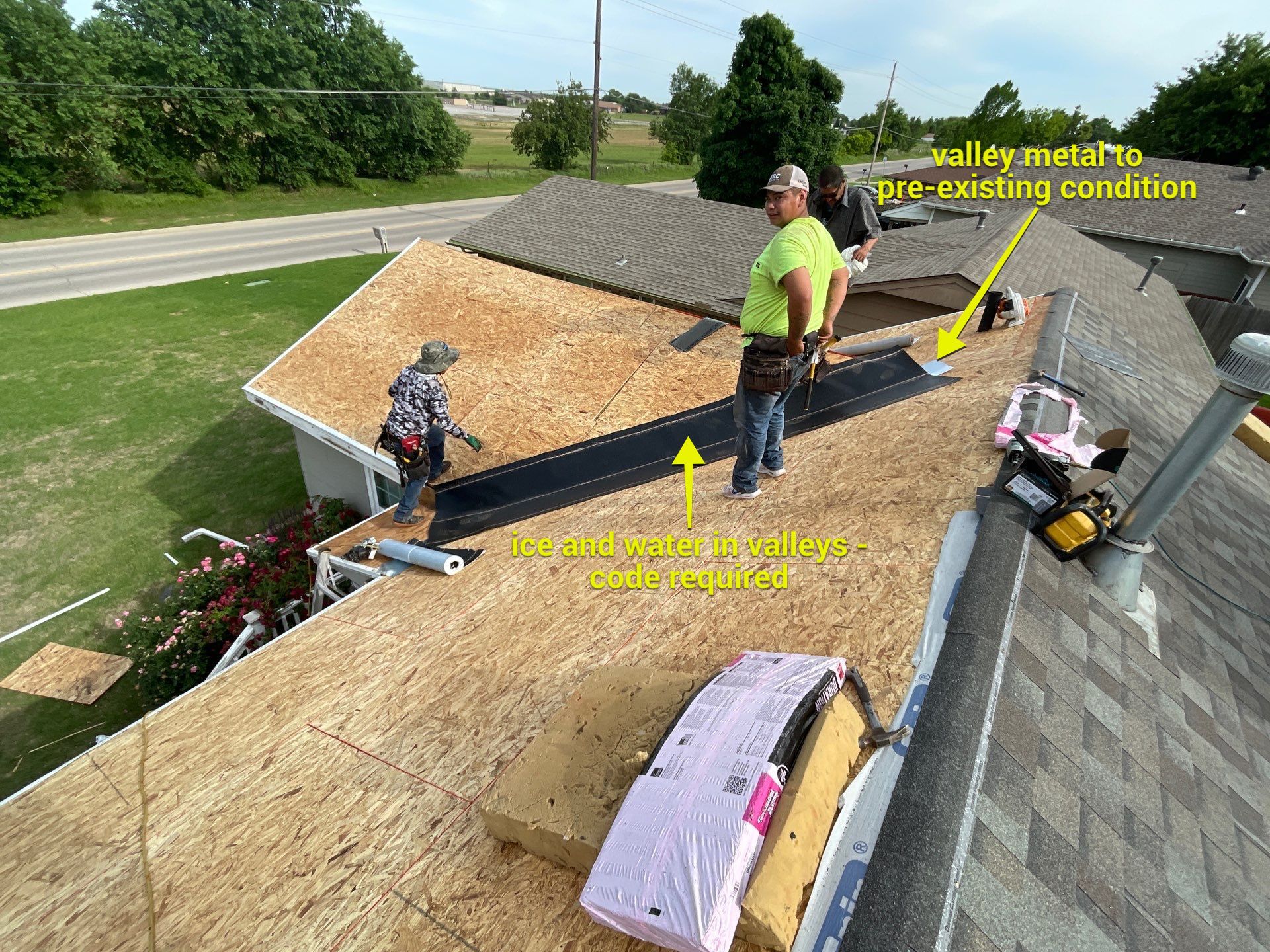 Roof Project in El Reno by Z Construction & Roofing, LLC