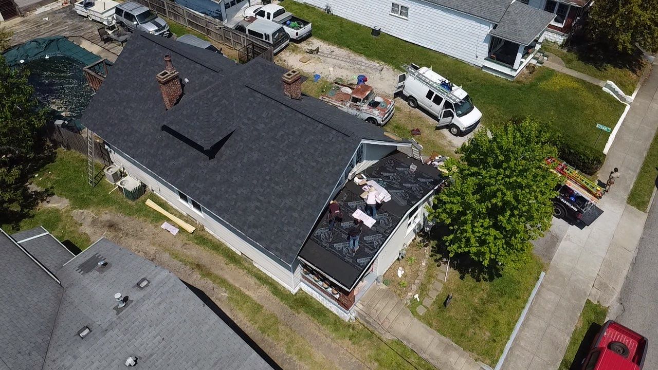 Residential Roofing Repair using Owens Corning Onyx Black Duration by Storm Contracting
