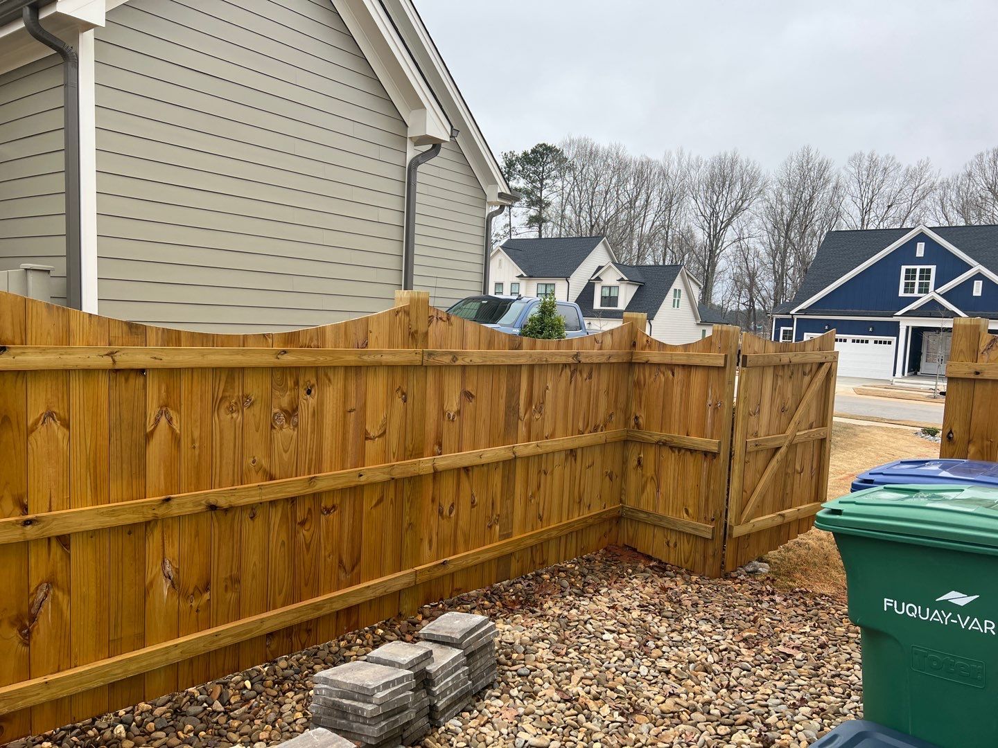 Fence using Wood Sealant by DuraSeal