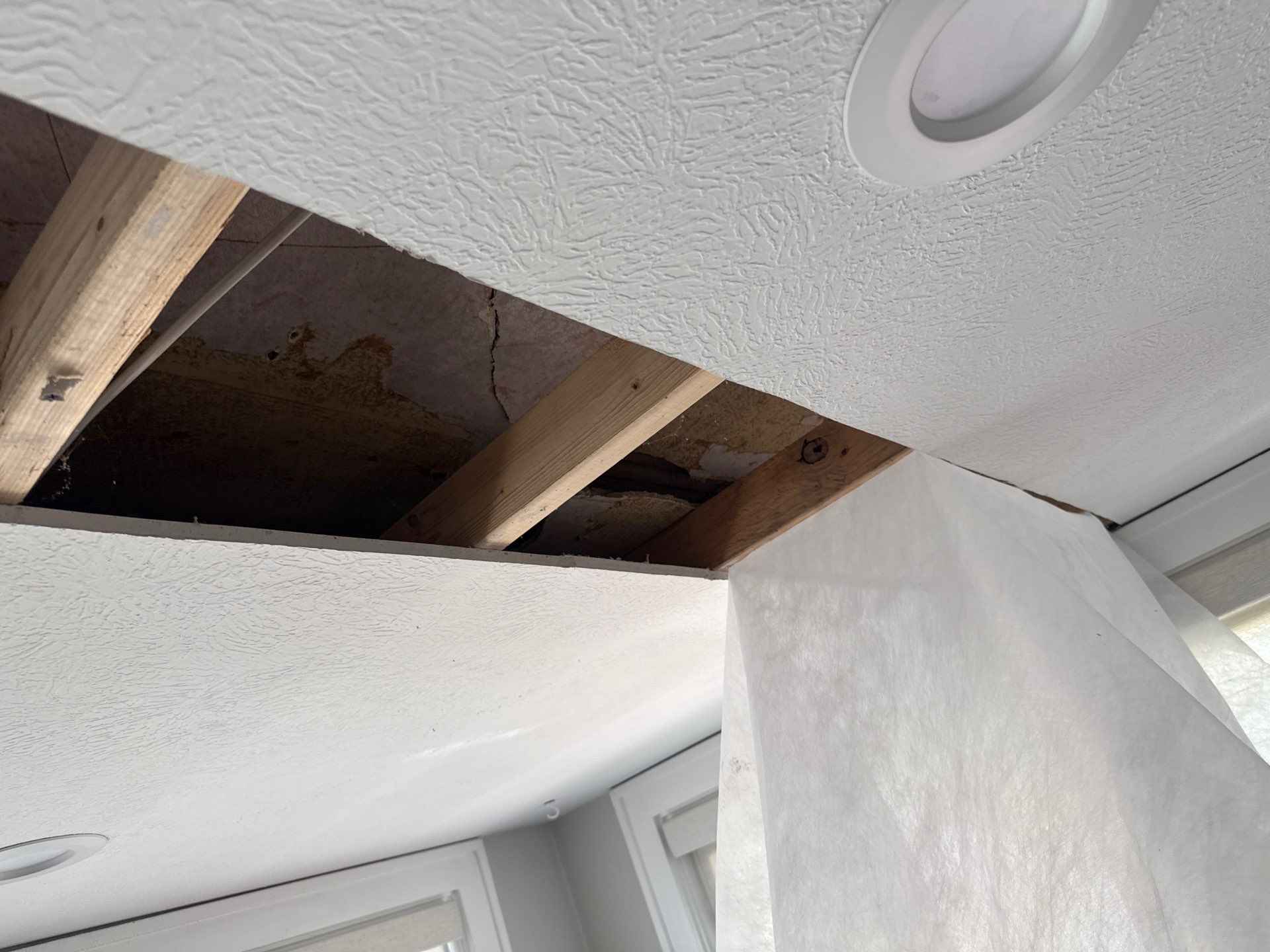 Attic Insulation and Textured Ceiling Repair in Pittsburgh by Home Environment Solutions