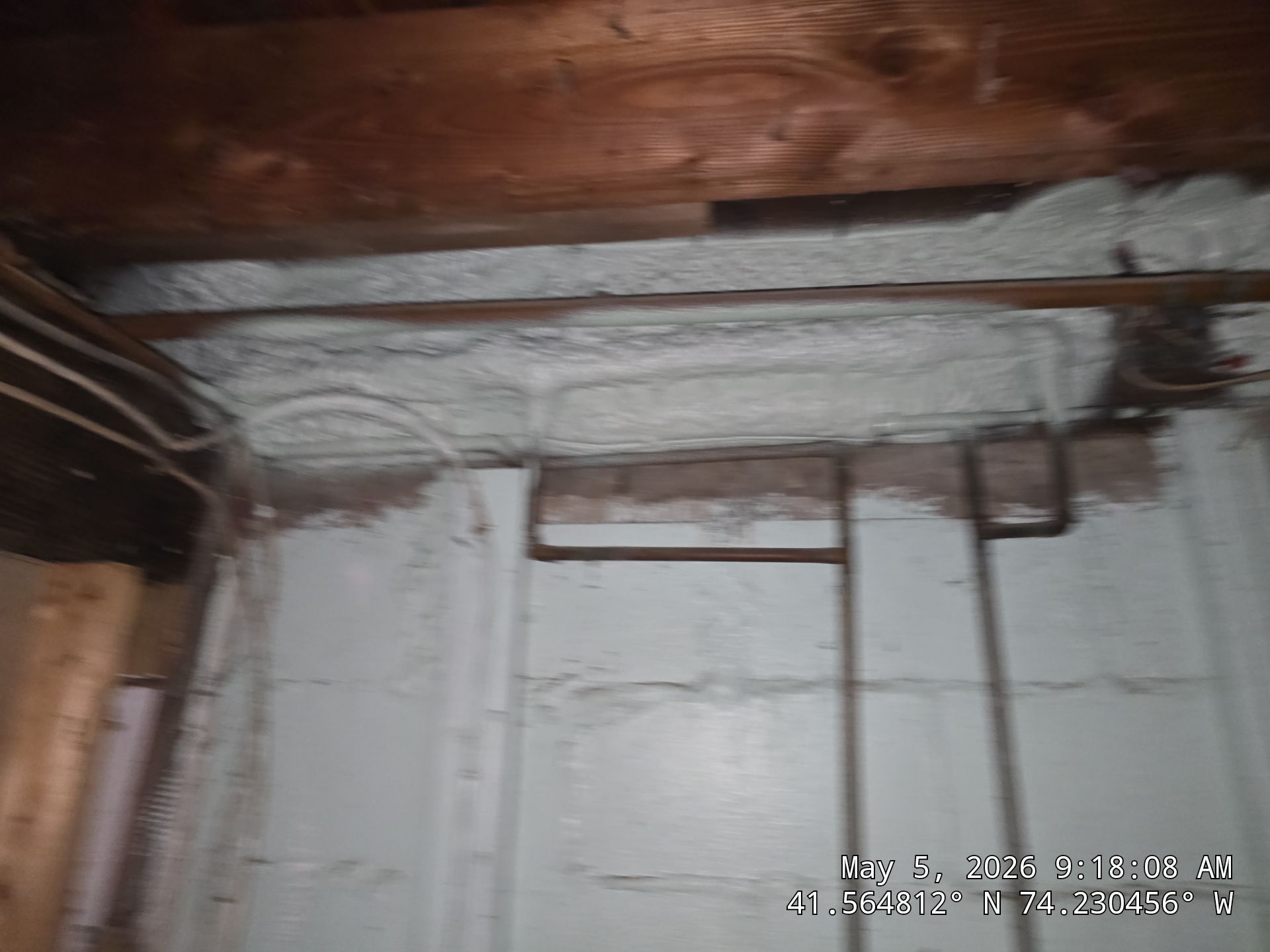 Exterior Walls using Closed Cell Spray Foam by NYS Foam & Energy