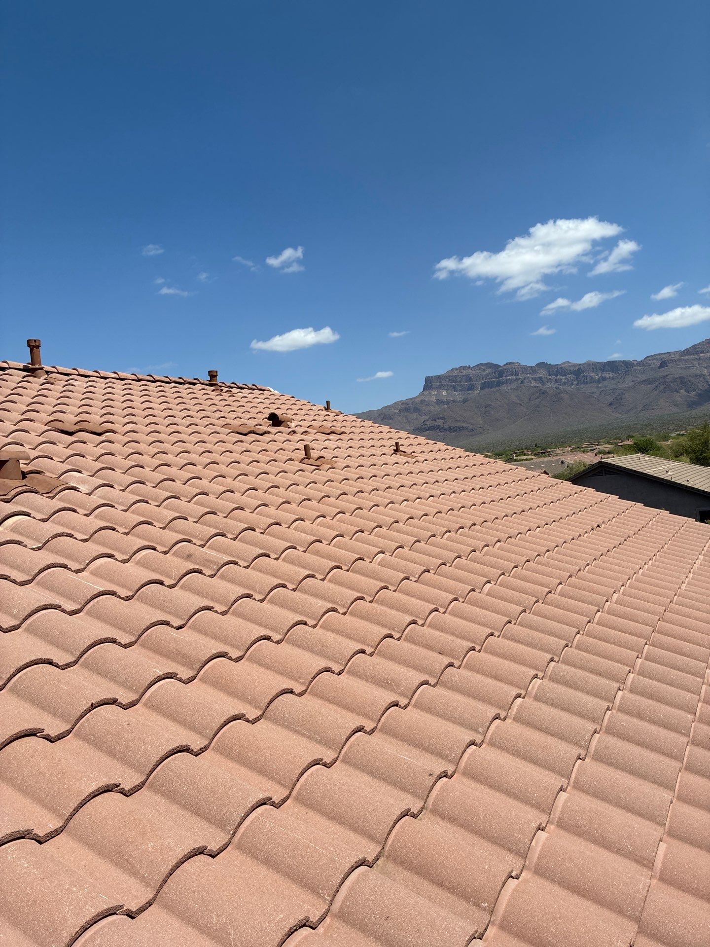 Tile Reset using Concrete Tiles in Gold Canyon by Weather-Tite Roofing