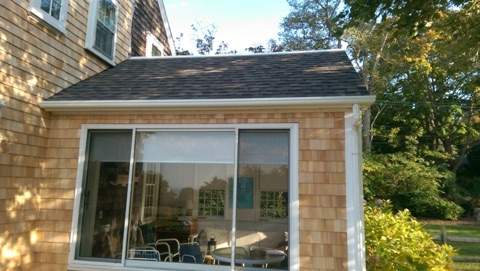 Fiberglass Gutter Installation in Falmouth, MA by Gutter Pro by Gutter Pro Enterprises