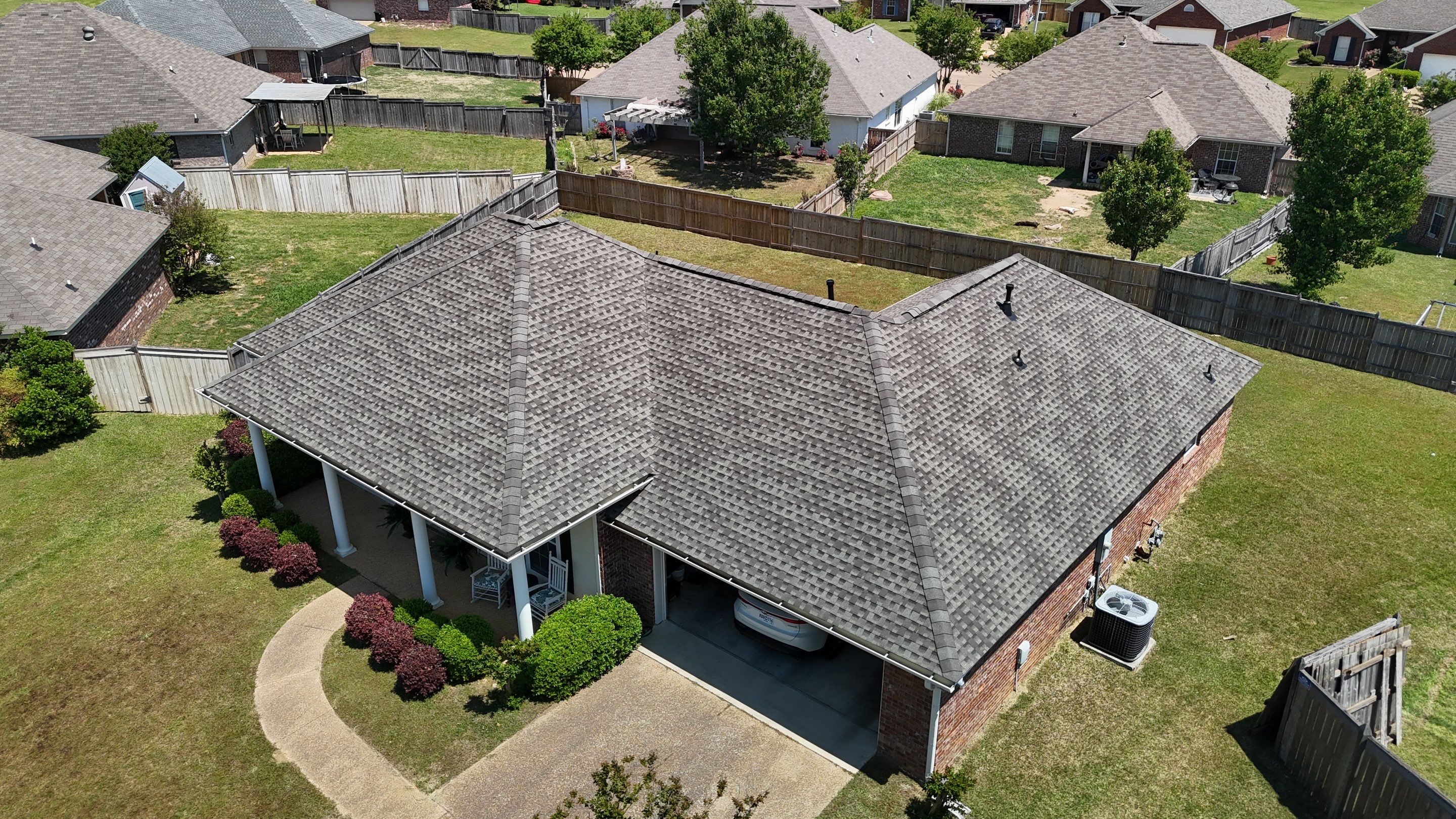 GAF 50-Year Weathered Wood by Roberson Construction LLC