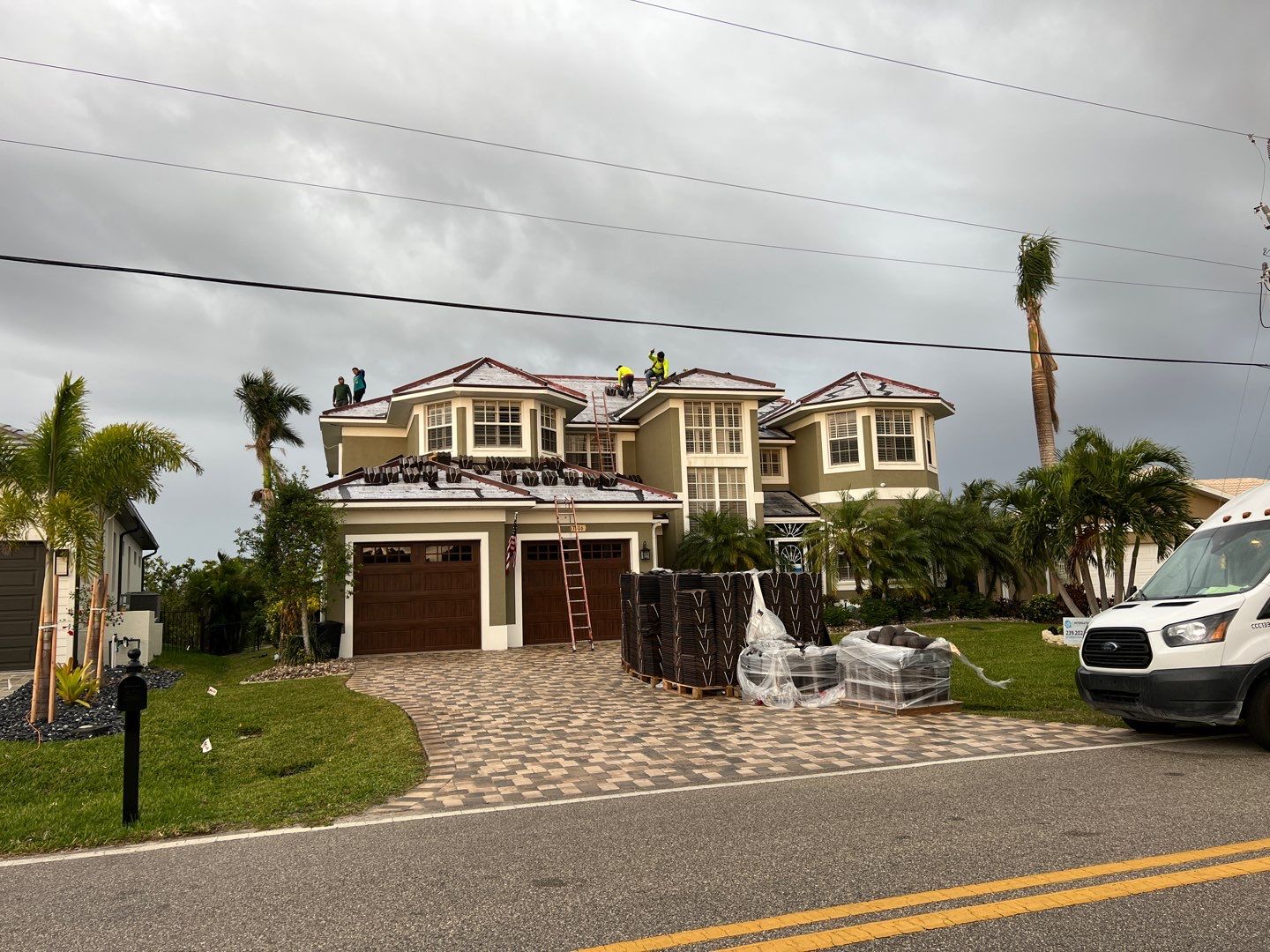 Residential Roofing Installation using Brava Spanish Tile in Punta Gorda, FL by International Roofing