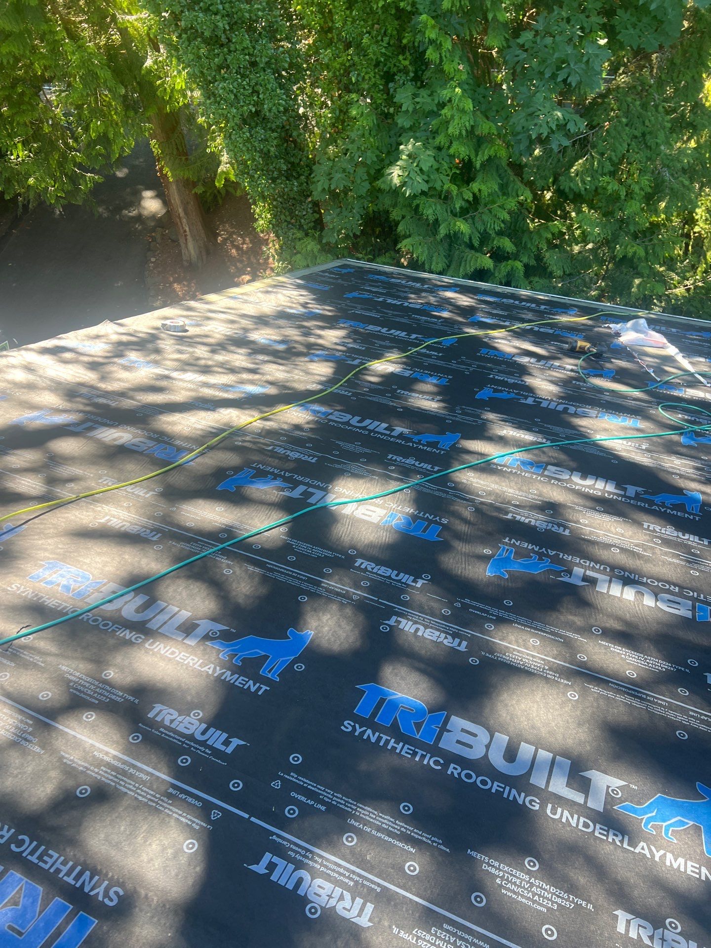 Residential Roofing Installation using GAF HDZ Shingles by Roofing Formula LLC