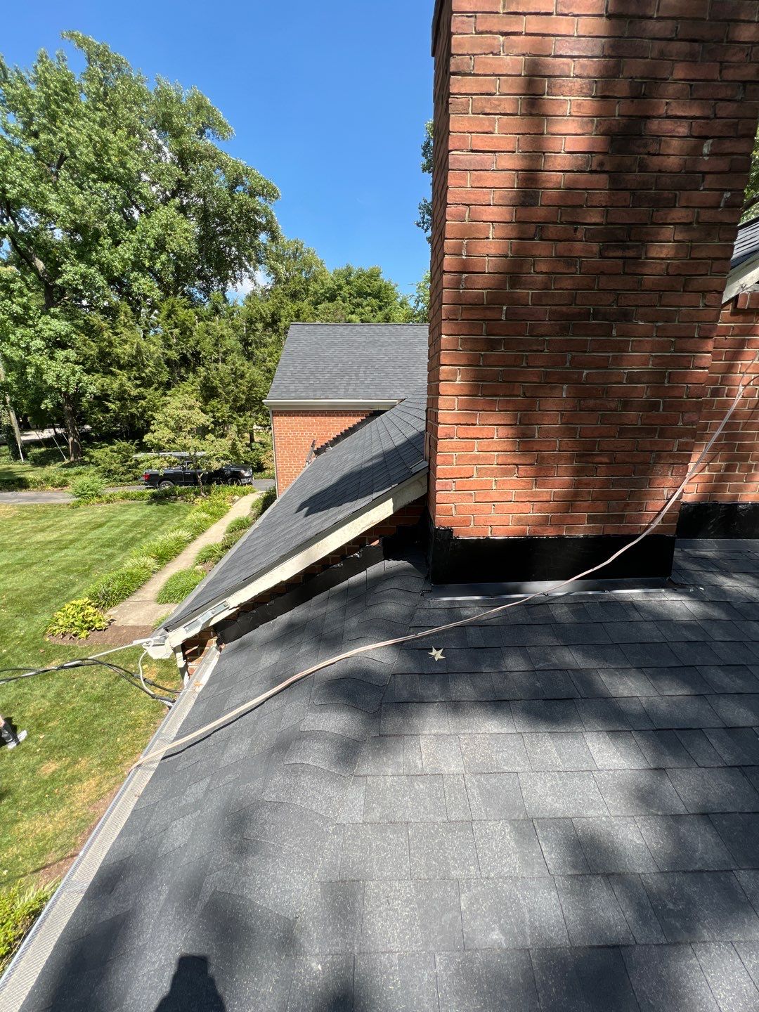 Alexandria Roof Project - CertainTeed Landmark Pro Max Def Charcoal Black Shingles by RM Banning, Inc.