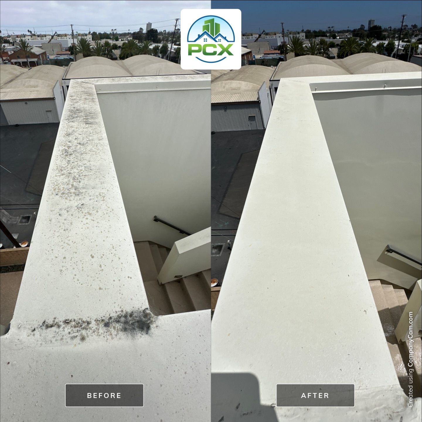 House washing in Newport Beach, CA by Property Cleaning Experts, LLC