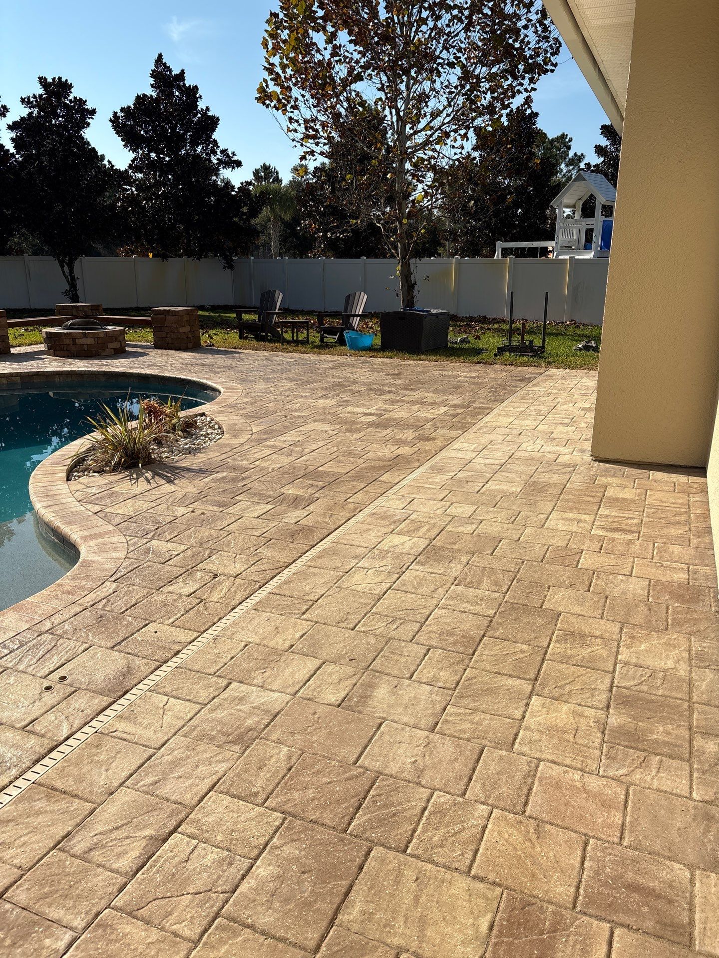 Pool Deck using TopSeal by DuraSeal
