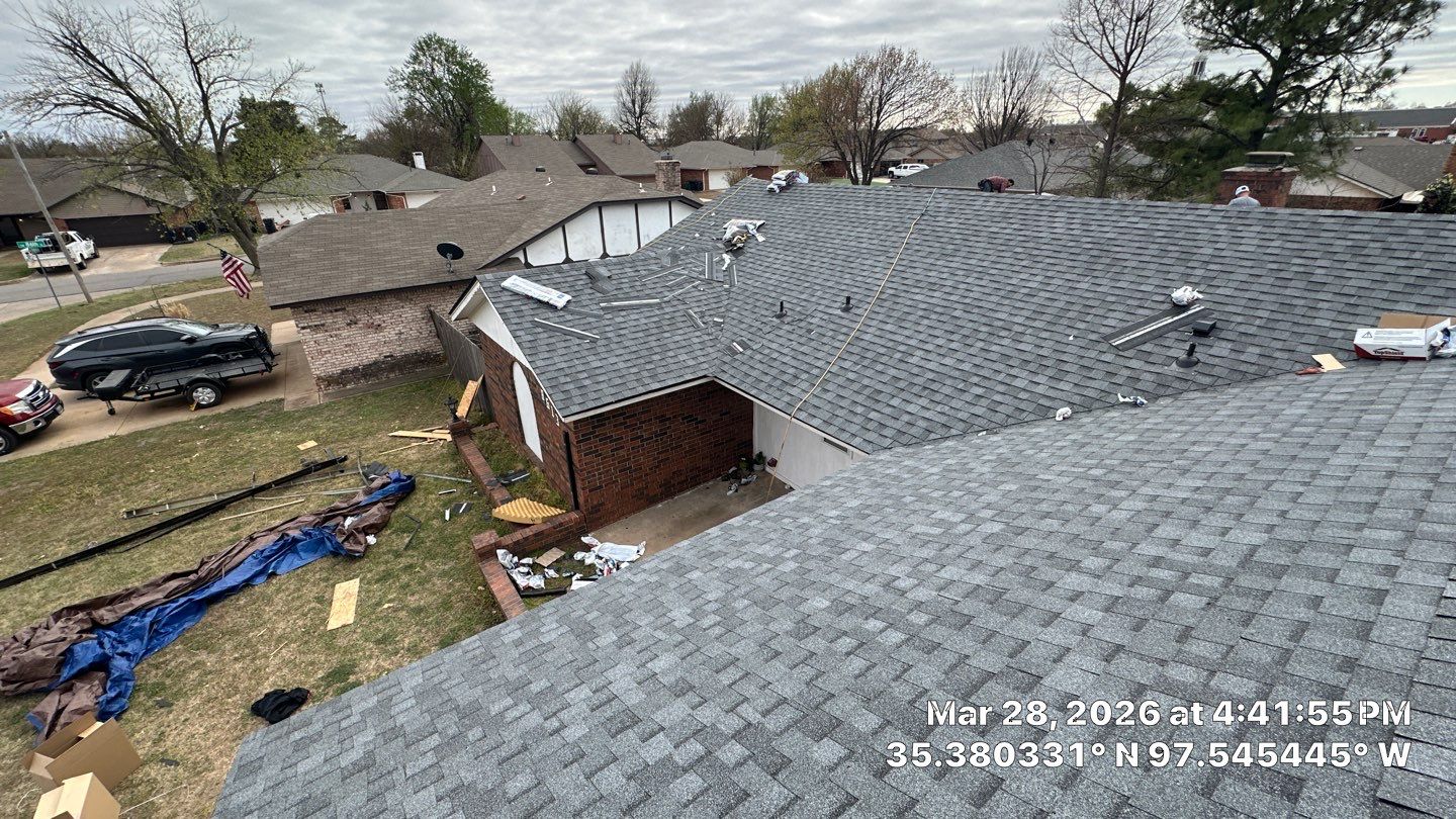 Project in Oklahoma City by Icon Roofing And Construction