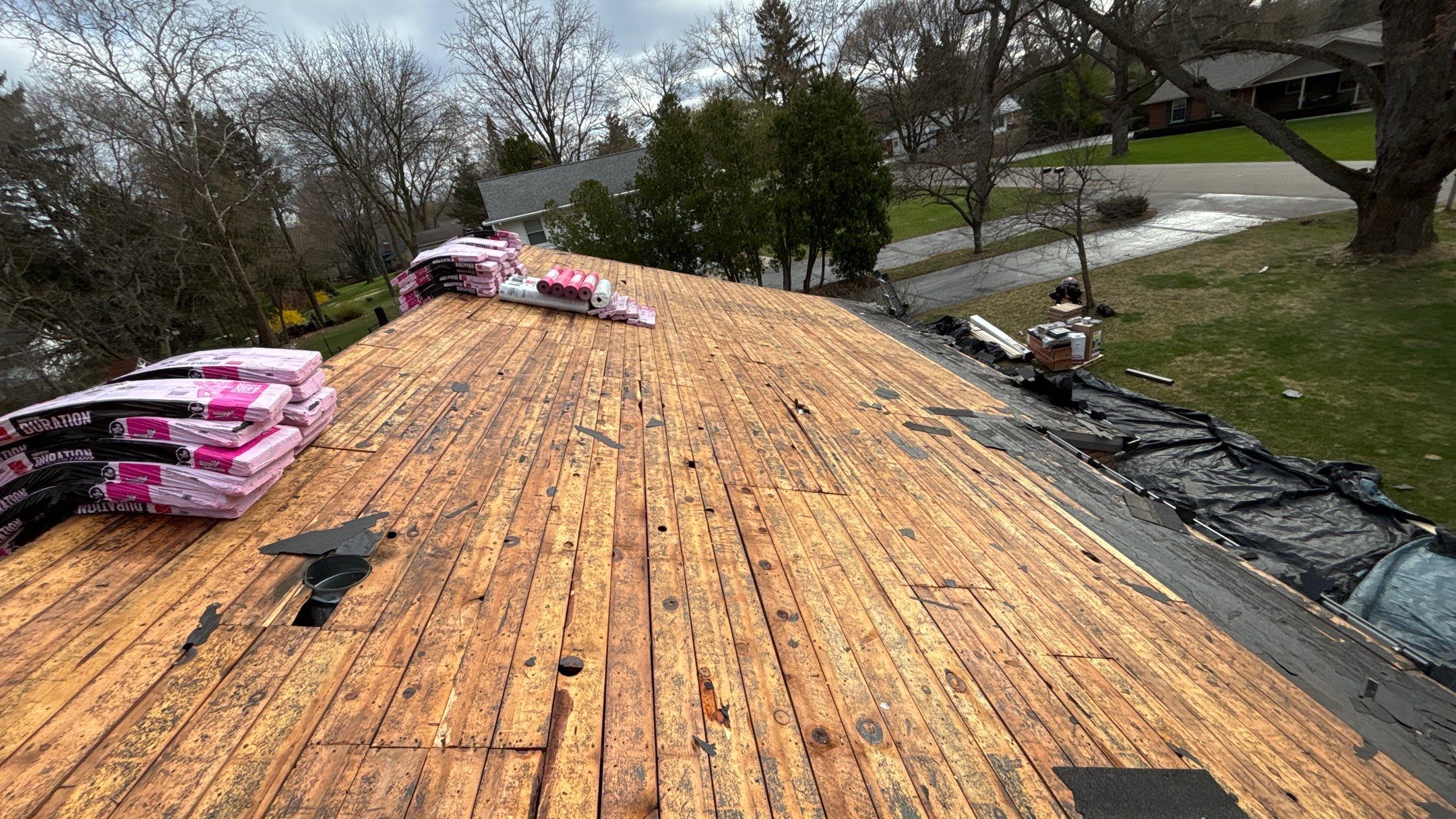 Roof Replacement using Owens Corning Williamsburg Gray by 180 Contractors
