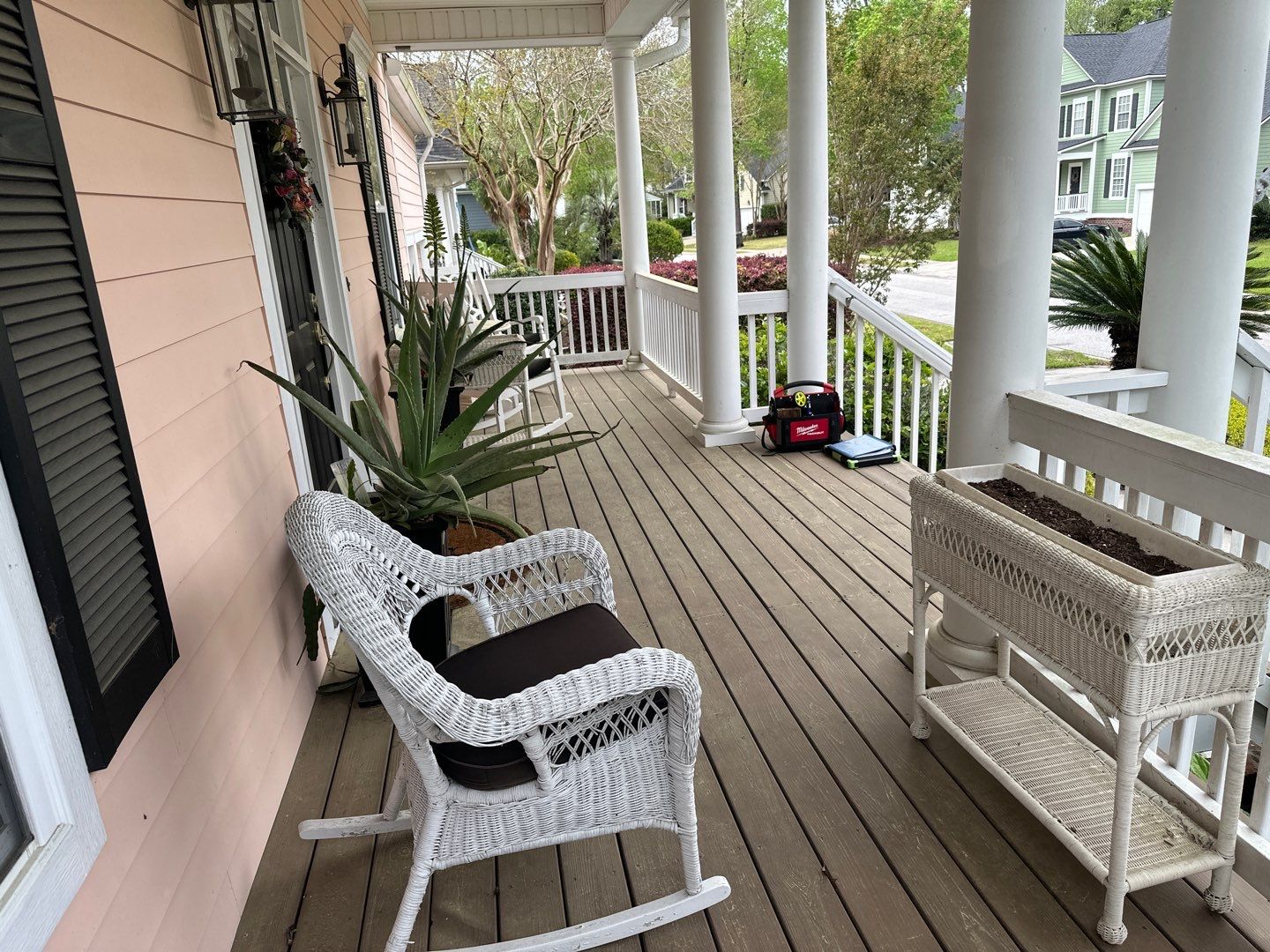 Weathered Deck using Wood Sealant by DuraSeal