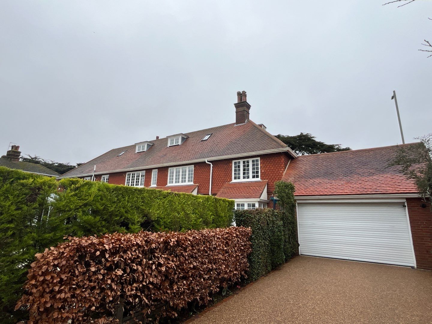 Roof Clean  - Moss Removal - Gutter Clean using Honda 15lpm Low Pressure Washing Machine by Ges Exterior Cleaning ltd