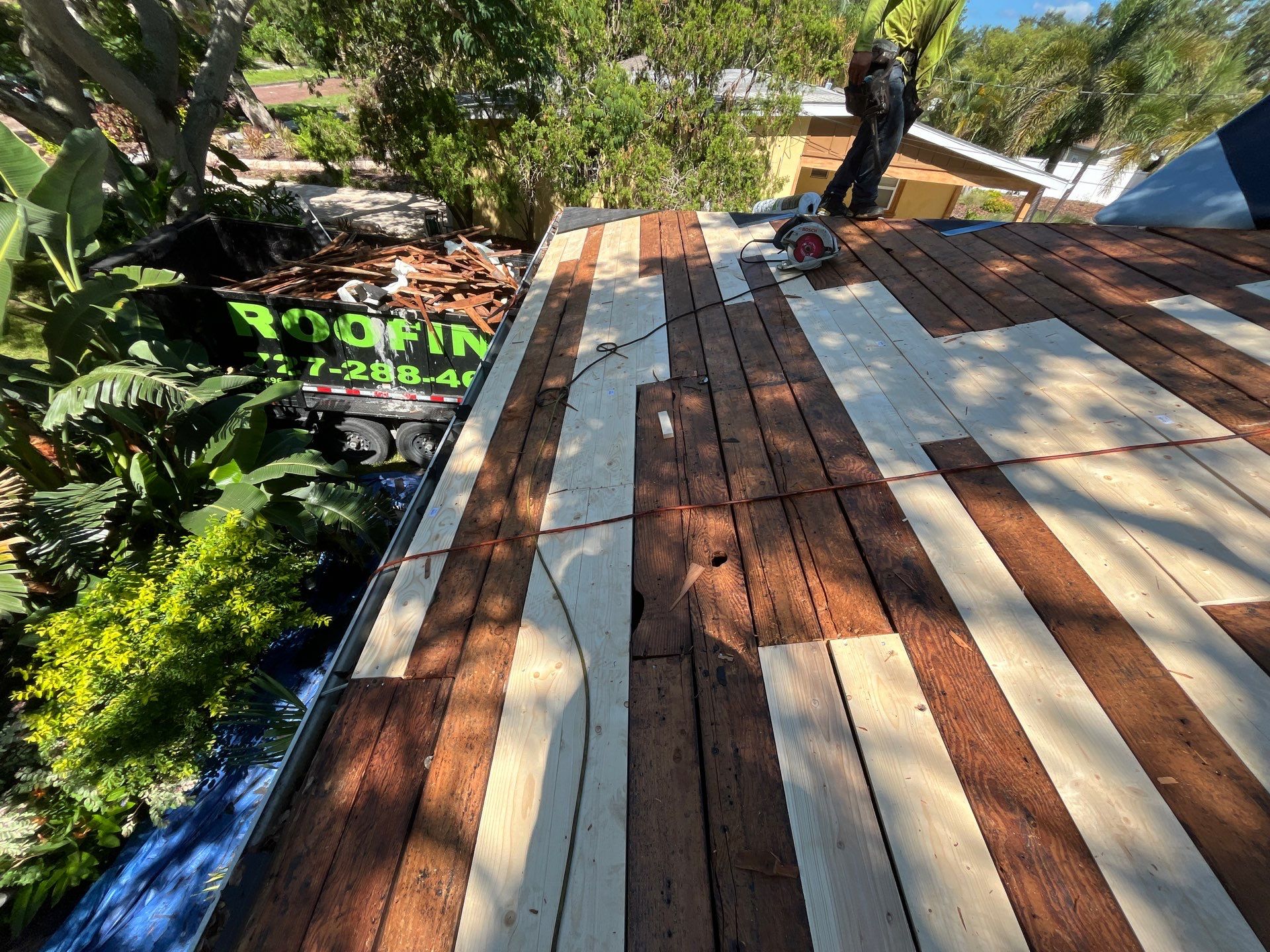 Project in St. Petersburg 33710 by Mitchell Roofing Company LLC 