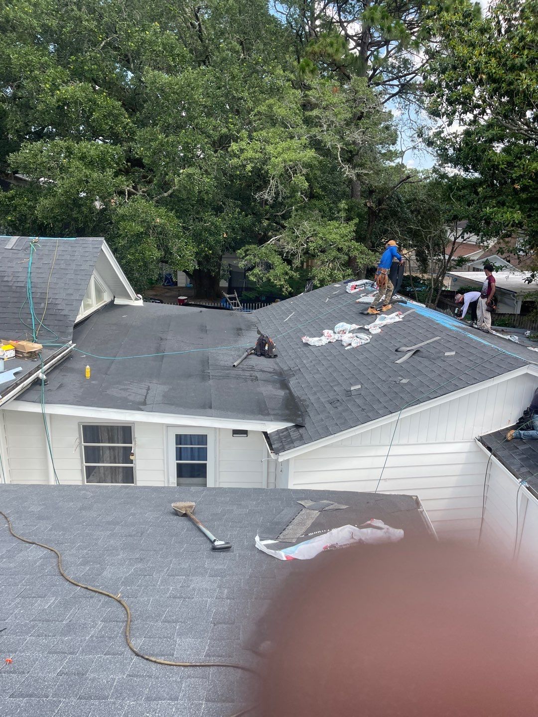 Residential Roofing Installation using Roof Replacement by American Roofing & Construction LLC