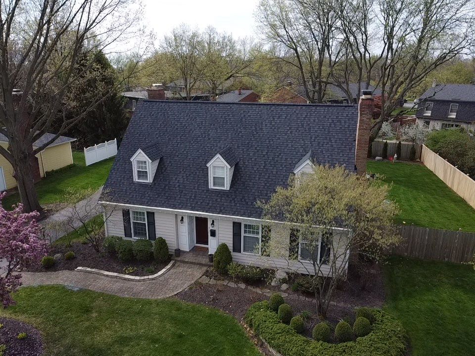 Residential Roofing Installation using James Hardie Fiber Cement Lap Siding and Certainteed Landmark Pro Shingles by Best Exteriors Inc