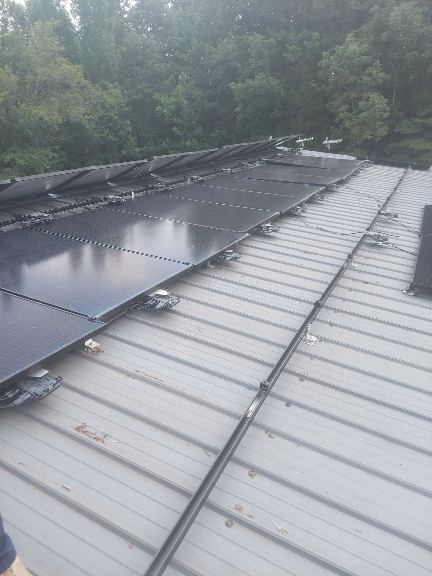 Project in Ashland City by Green Wave Solar 