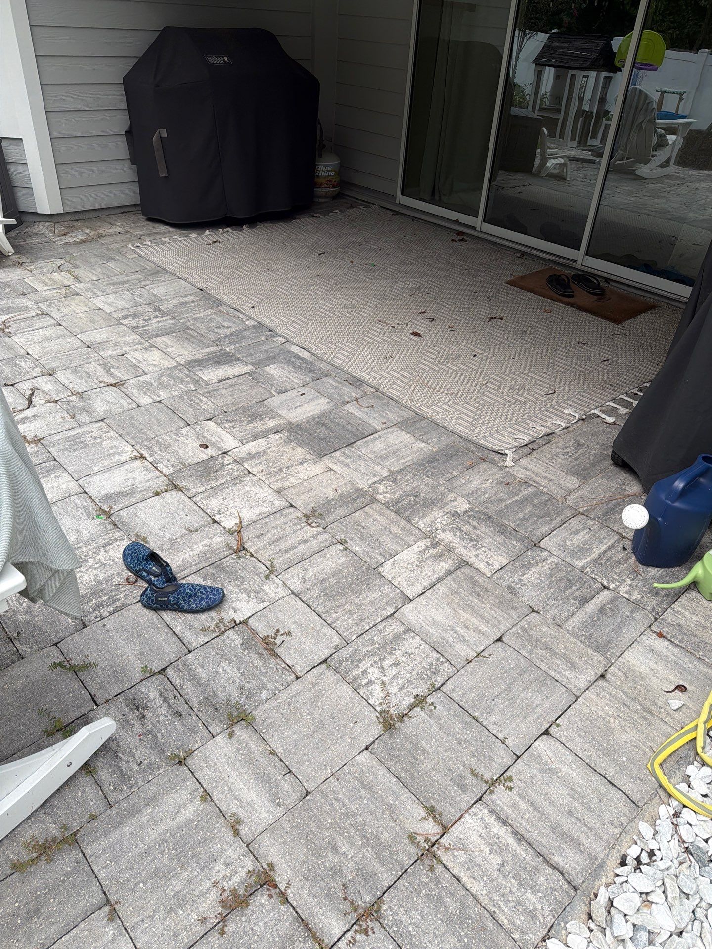 Pavers using Concrete Sealant by DuraSeal