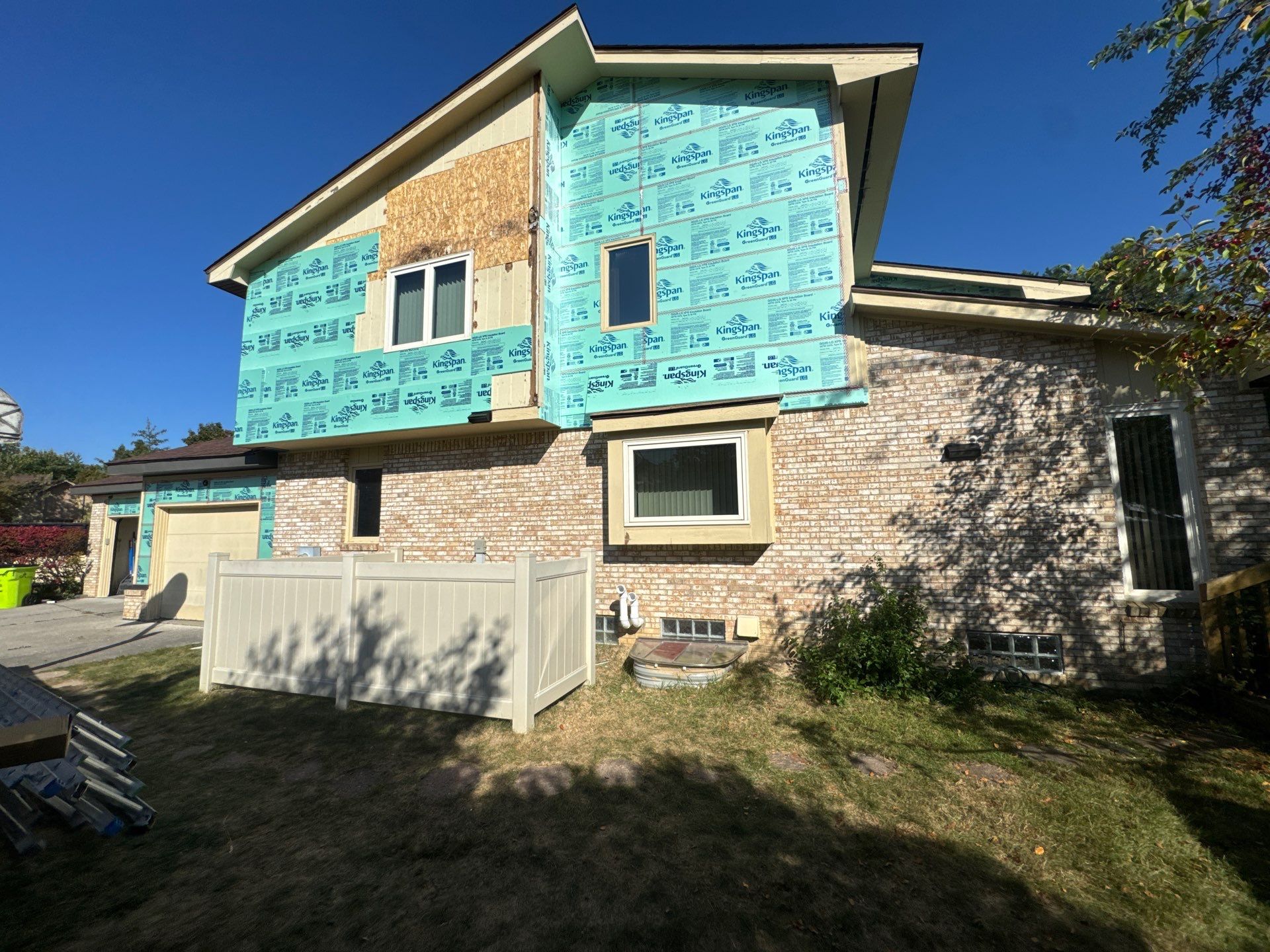 Siding Replacement using Alside S7 Cedar Mill Grain Cast Iron by 180 Contractors