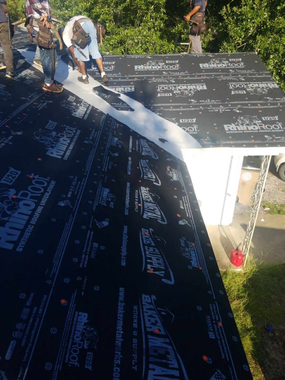 Residential Roofing Installation using Metal roofing by American Roofing & Construction LLC