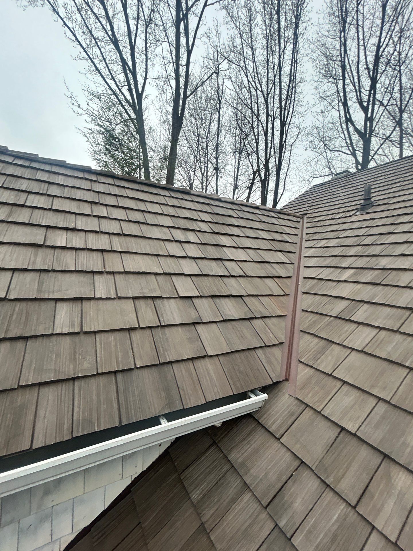 Reston :  Residential Roof Replacement with Brava Synthetic Cedar Shake Class C Natural  by RM Banning, Inc.