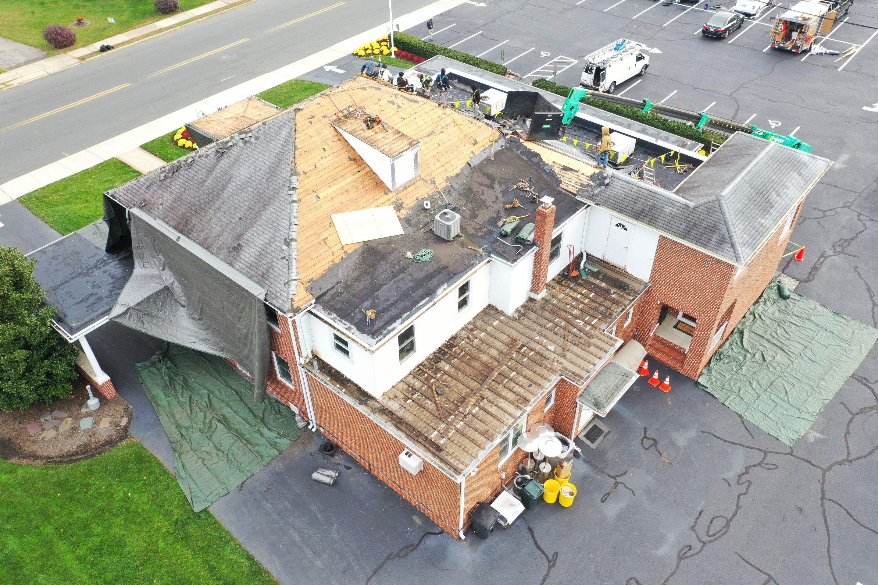 Commercial Roofing Installation using GAF Timberline / GAF TPO by All Site Roofing