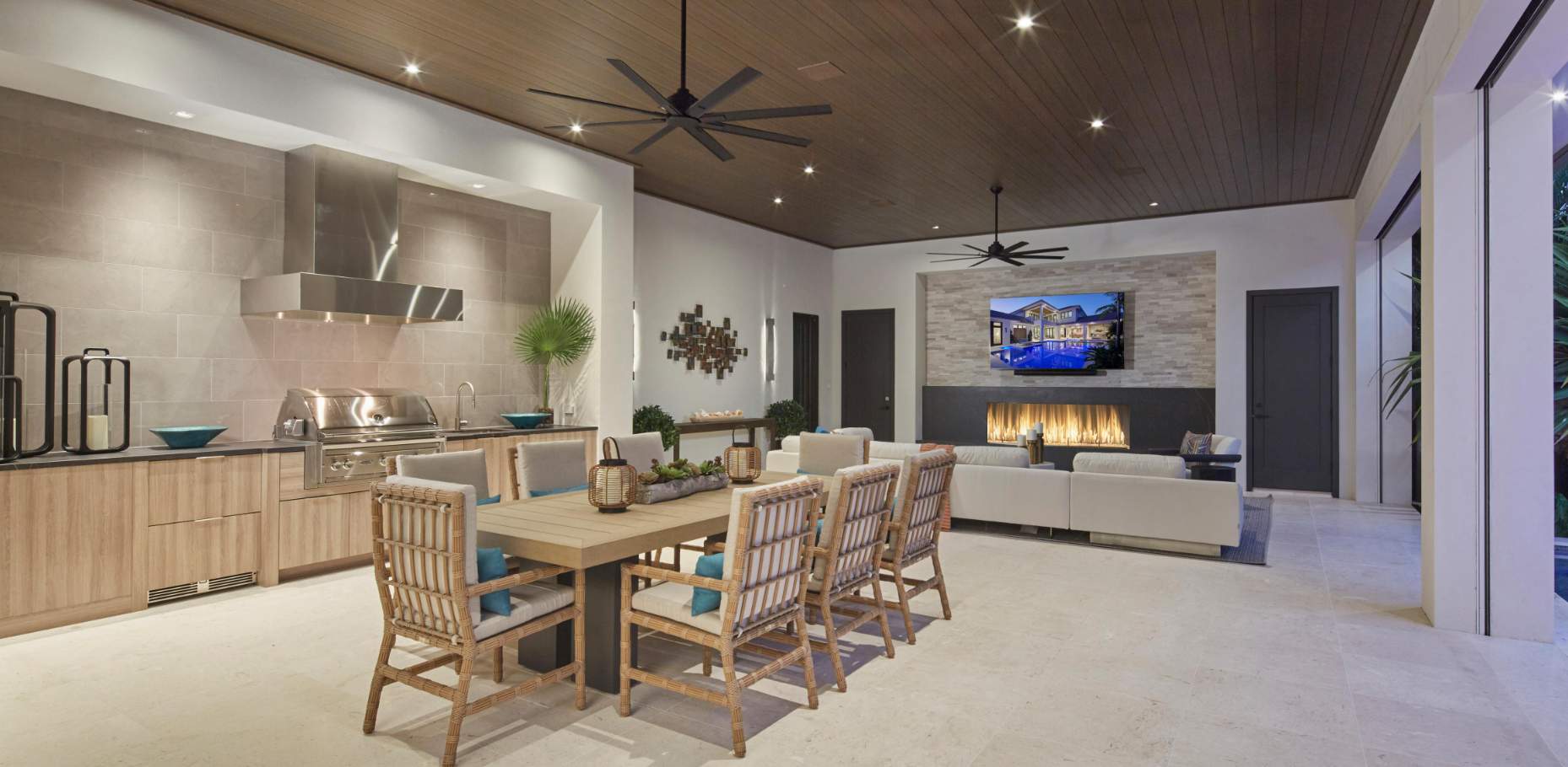 Luxury Estate Tile Installation by Naples Flooring Boutique