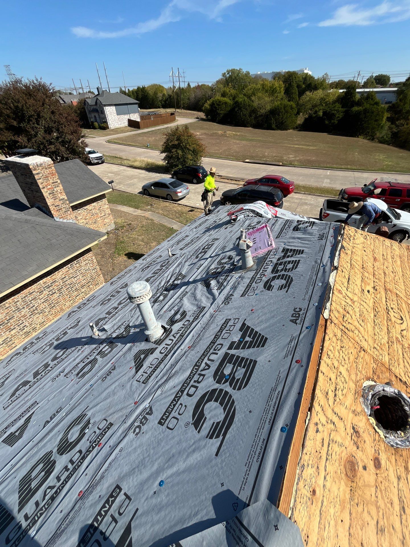 Reroof After Eclipse Hailstorm by Berry Good Roofing 