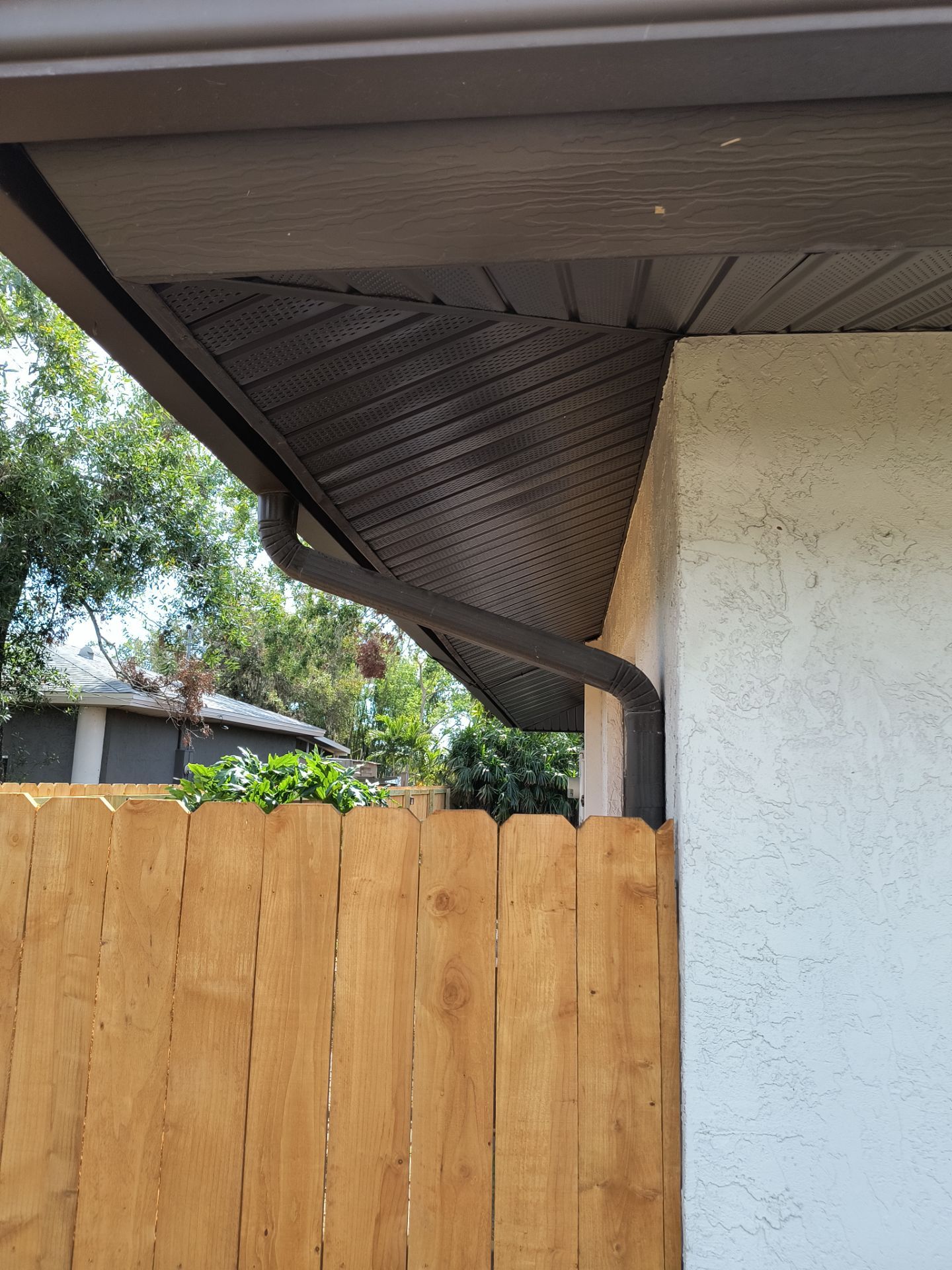 All New Soffit Installation in Sarasota FL by Gutter Professors