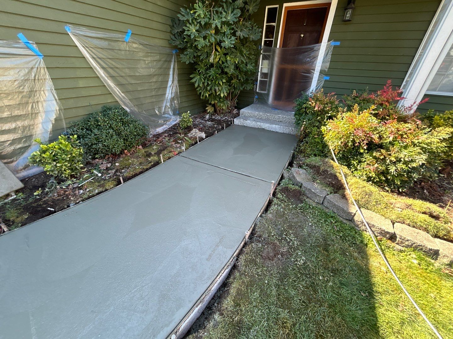 William | Concrete Driveway by Jireh Asphalt & Concrete Inc 