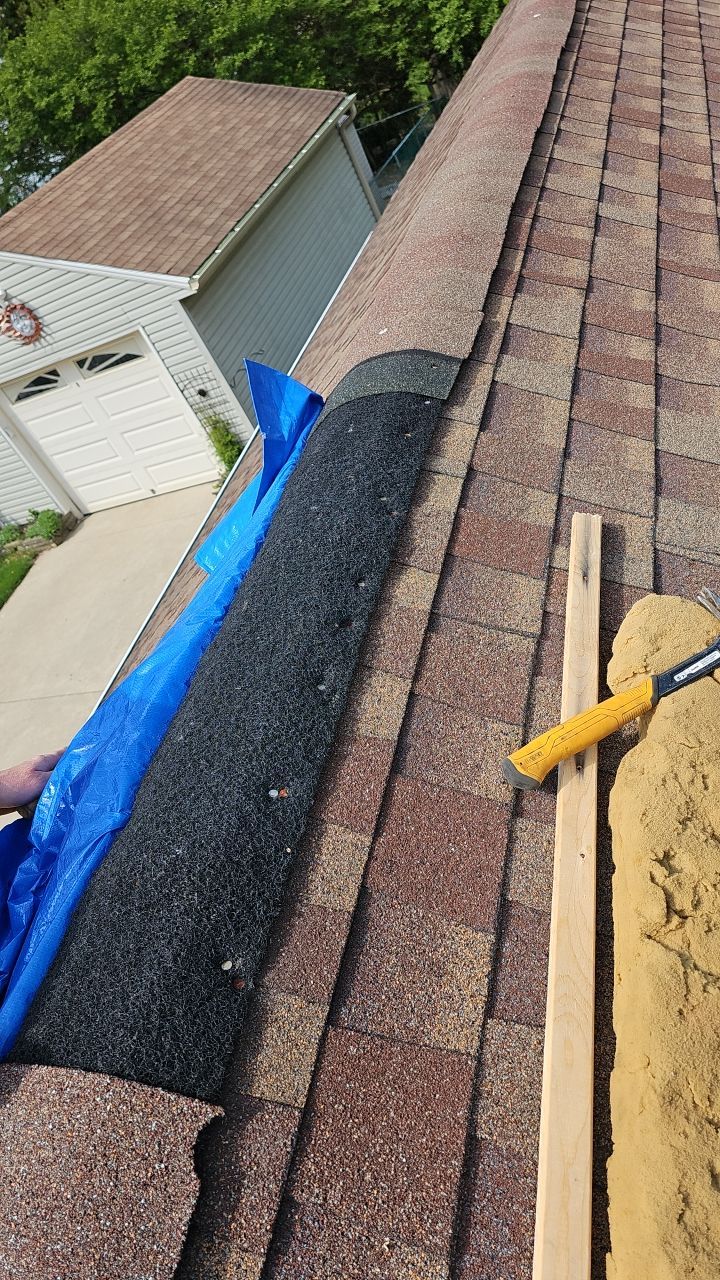 ATLAS PINNACLE COLOR: COPPER CANYON DRIP EDGE: ROYAL BROWN by Eagle Eye Roofing