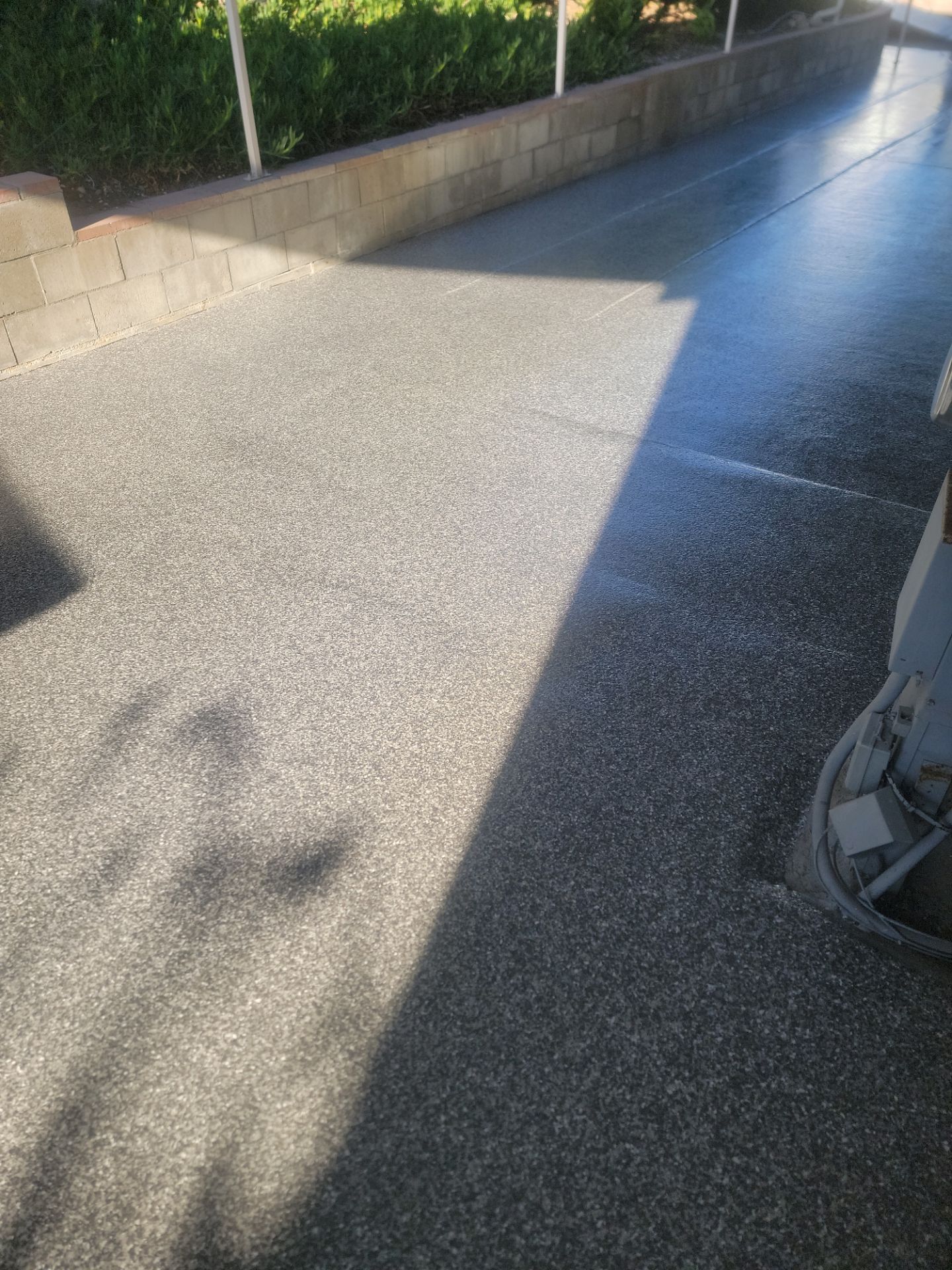 Silver Creek Carport Floor Coating in Pismo Beach by MGP Coatings