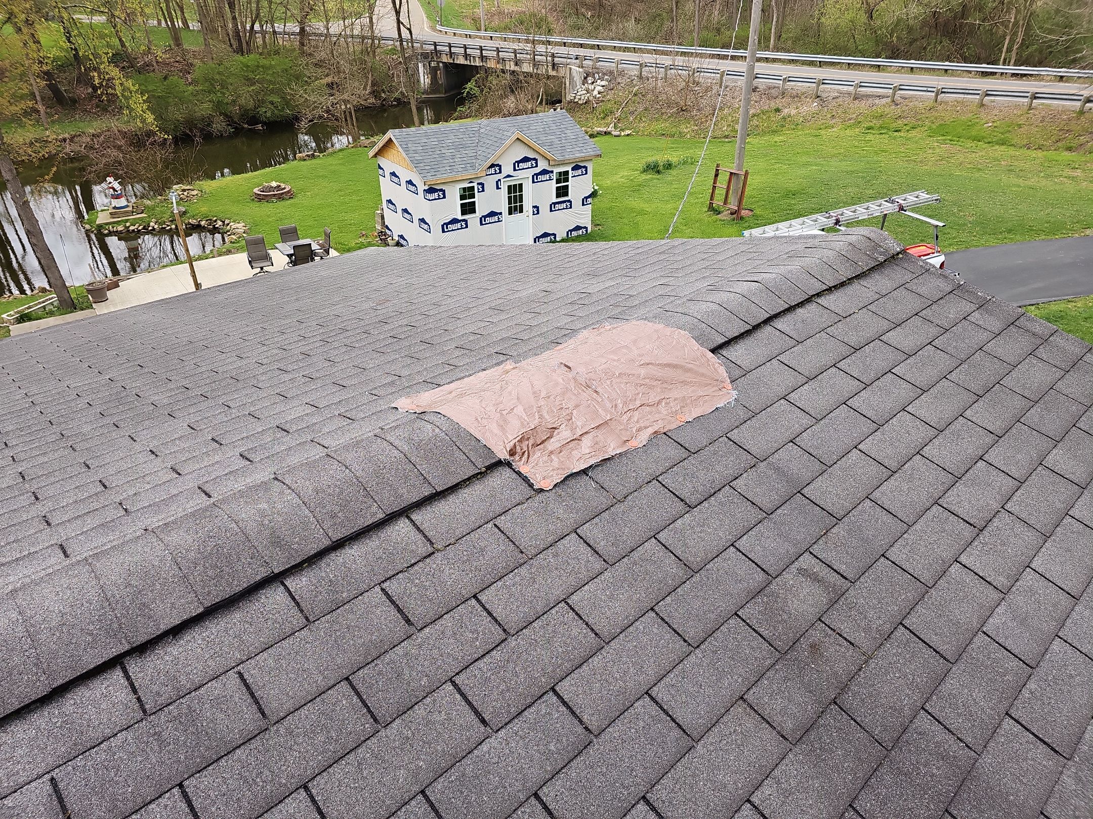 ATLAS PINNACLE COLOR: HEARTHSTONE by Eagle Eye Roofing