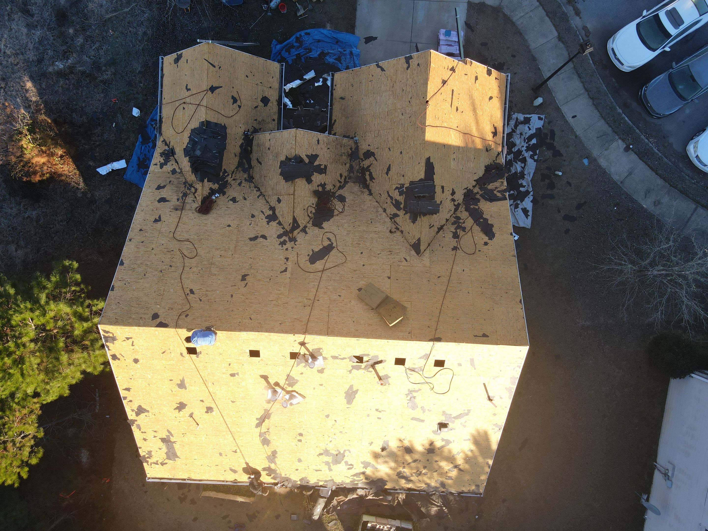 Residential Roofing Installation using Owens Corning by Inspector Roofing and Restoration