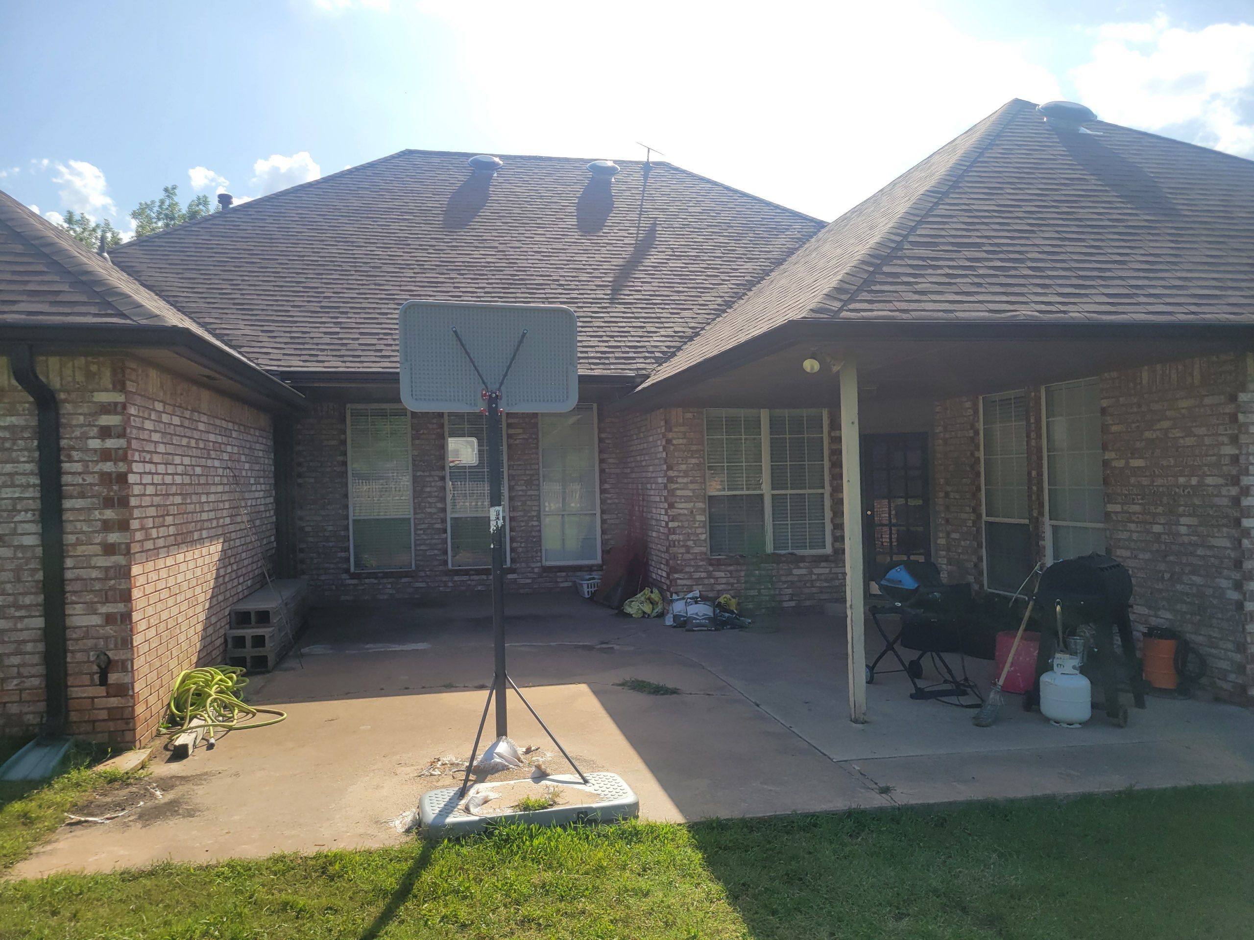 roof & gutter replacement in Edmond by McCann's Roofing and Construction