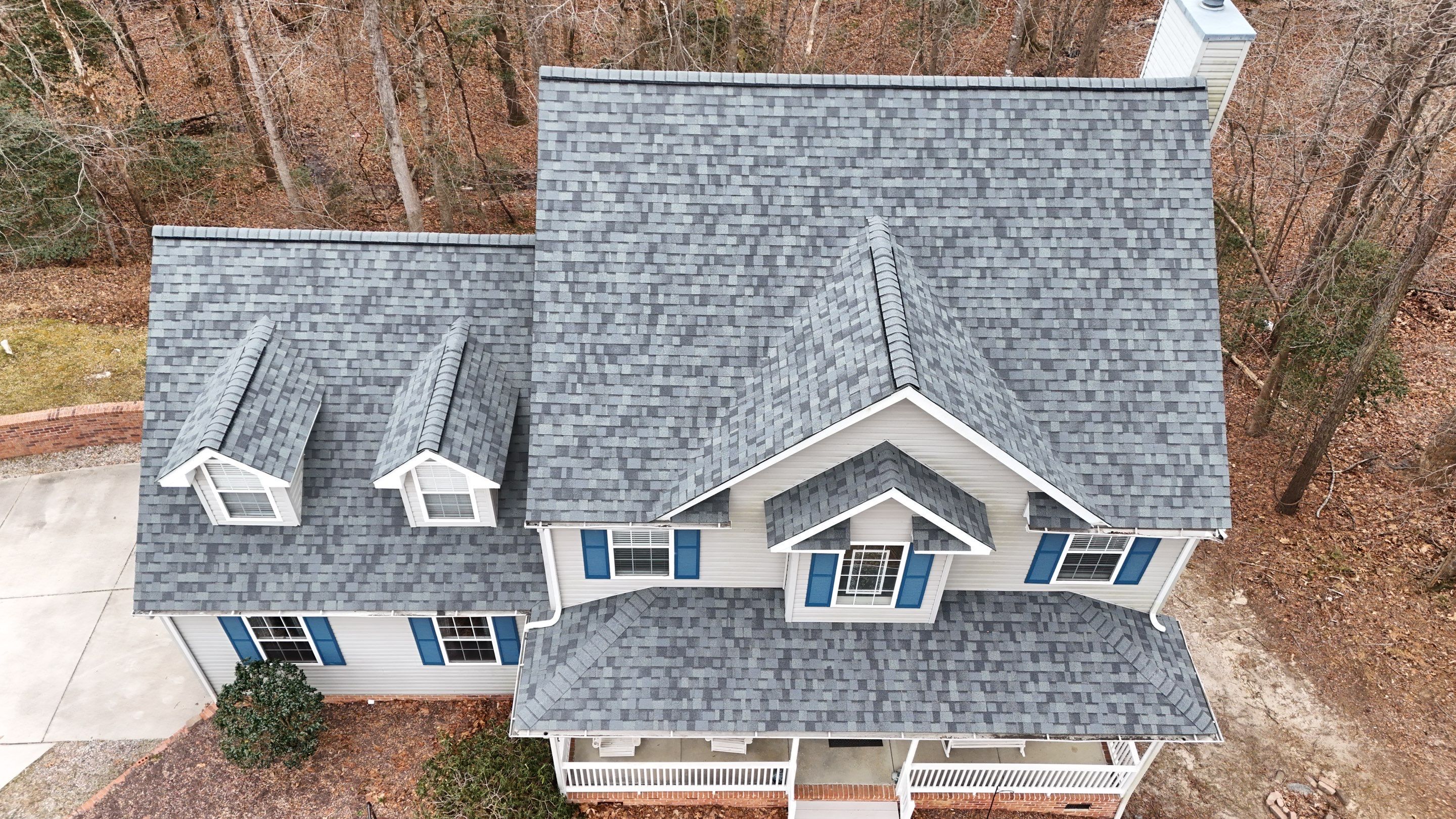 Full Roof Replacement and Gutter Installation in Gloucester by Cade Construction