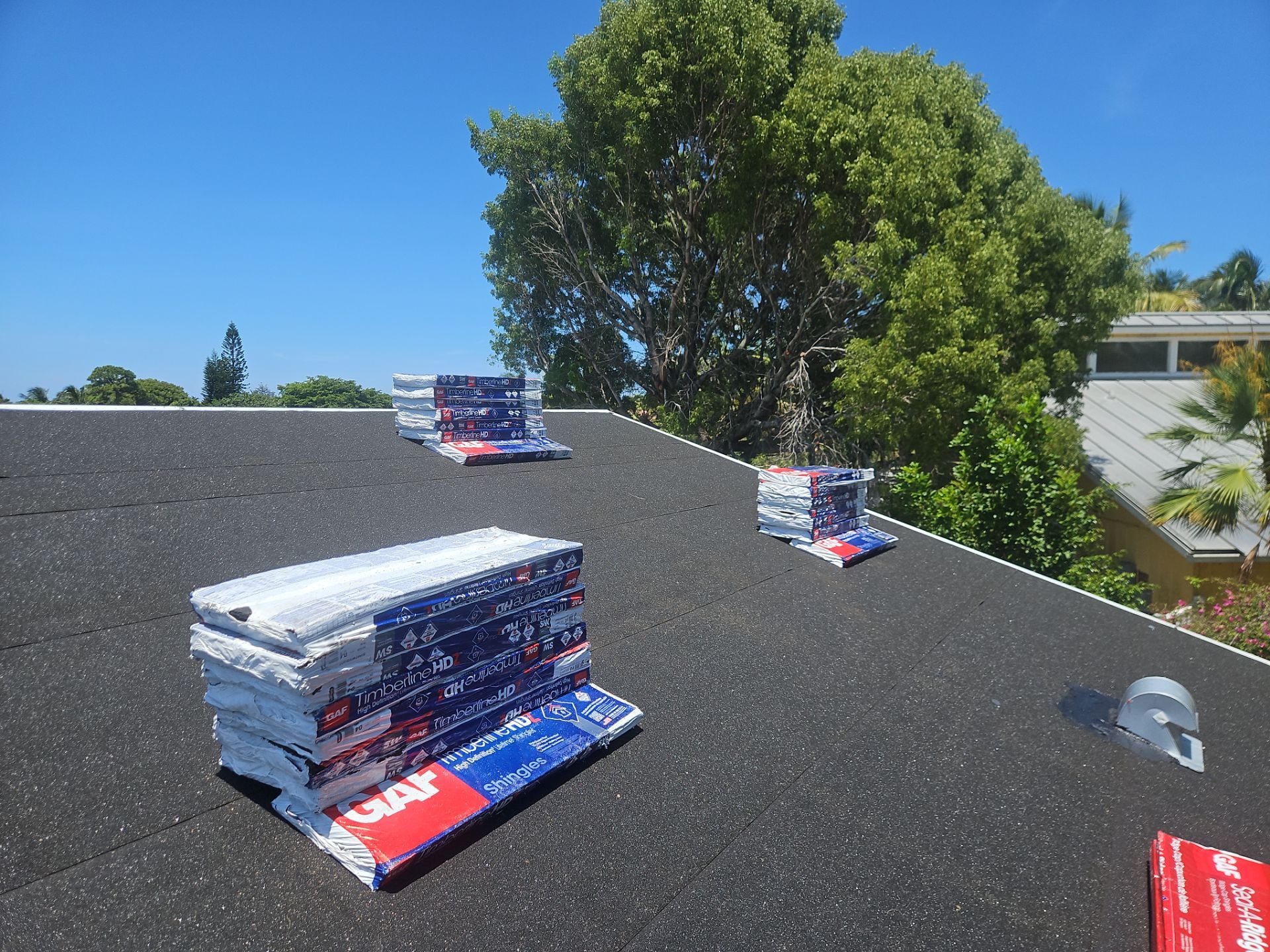 Residential Roofing Installation using GAF by BLUES BROTHERS ROOFING
